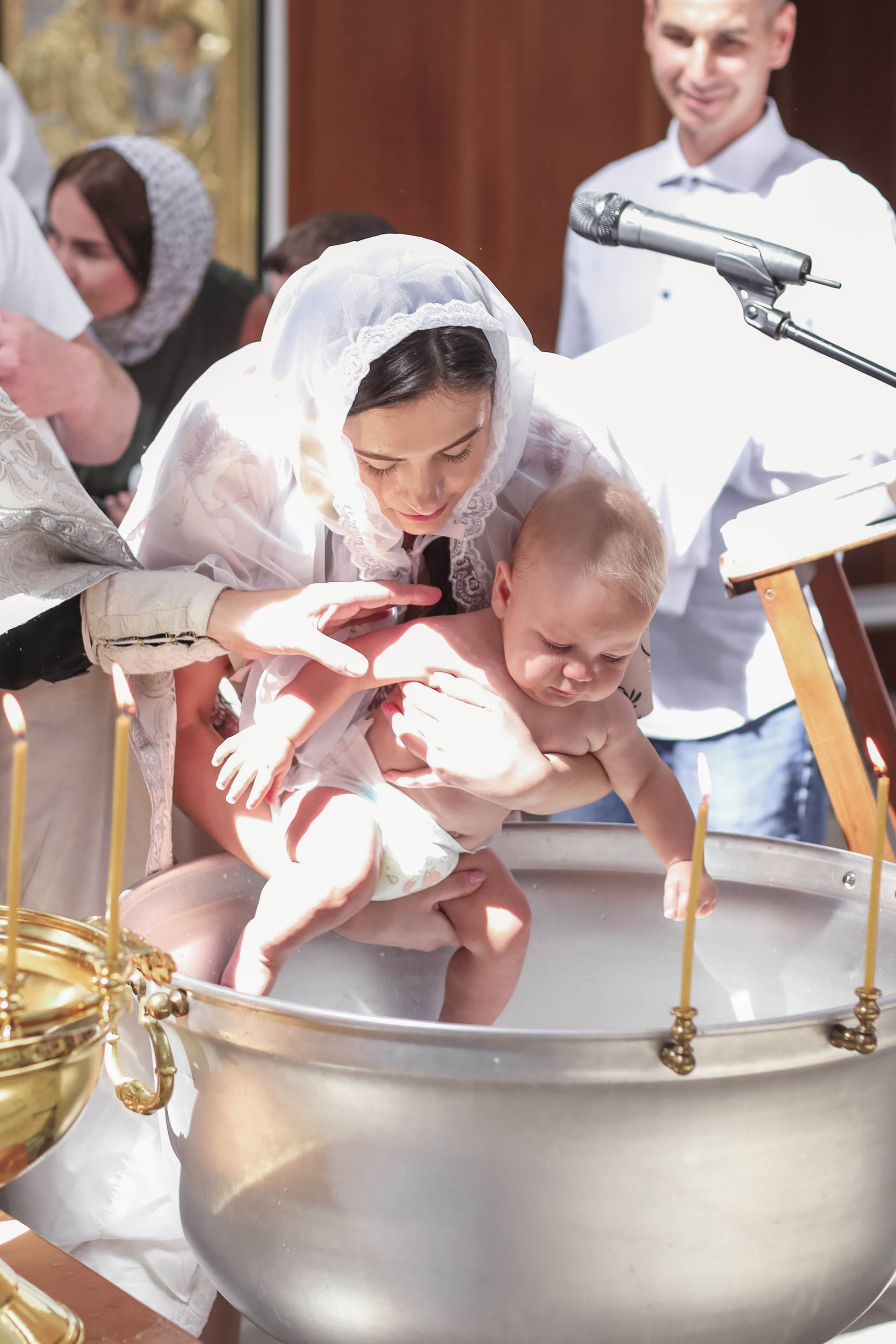 Таинство Крещения. Семейный, детский, свадебный фотограф в Москве, Люберцах
