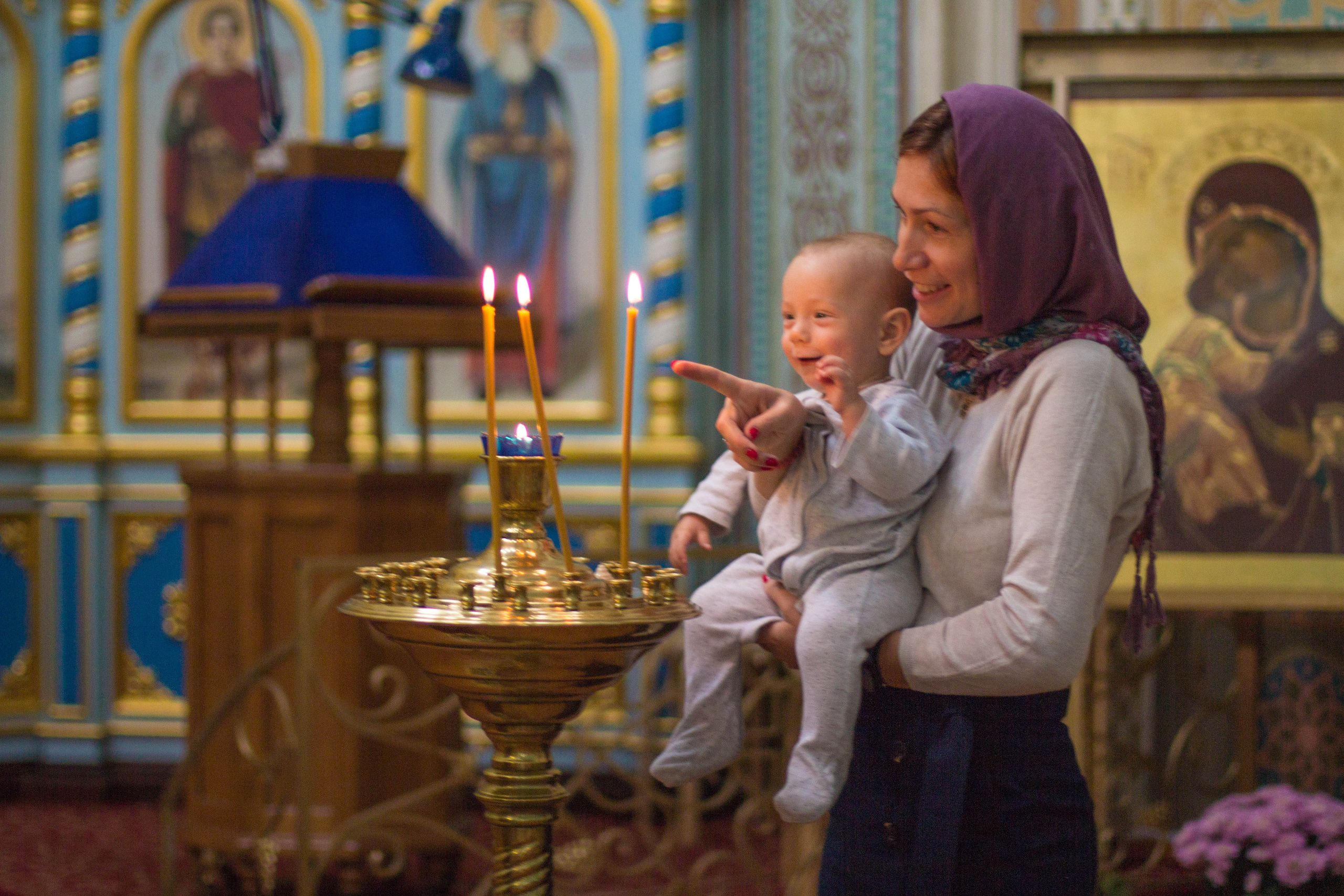 Таинство Крещения. Семейный, детский, свадебный фотограф в Москве, Люберцах