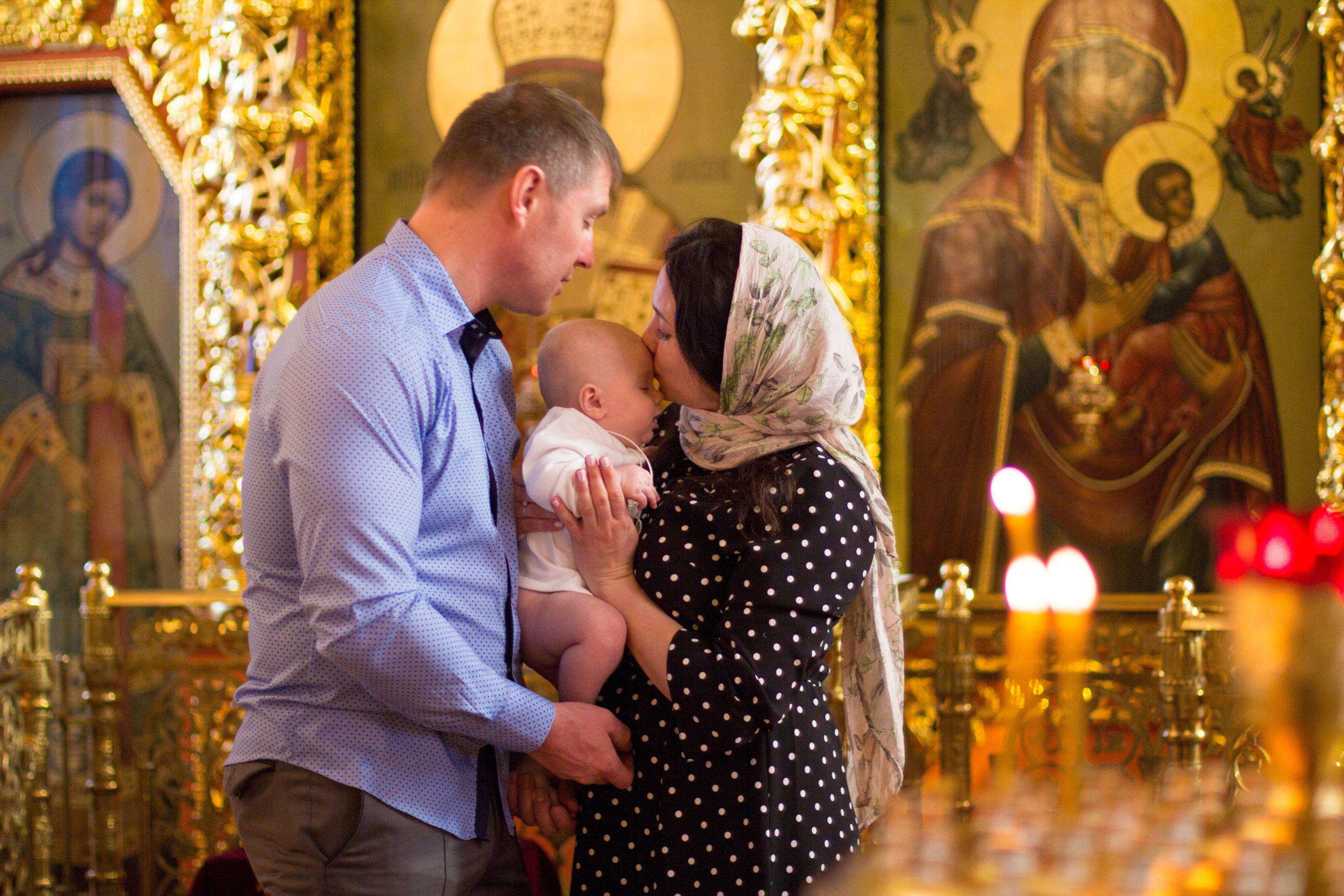 Таинство Крещения. Семейный, детский, свадебный фотограф в Москве, Люберцах