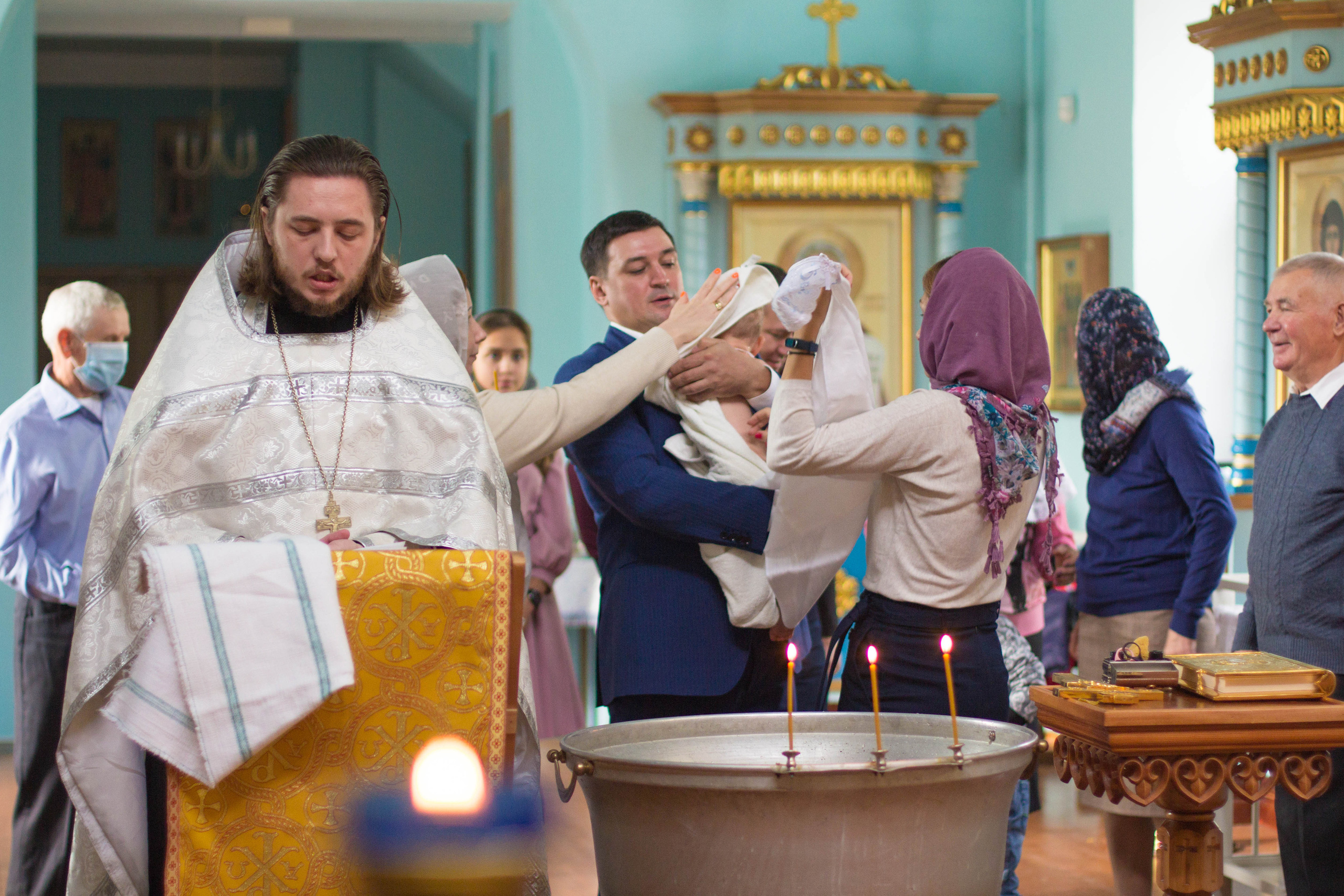 Таинство Крещения. Семейный, детский, свадебный фотограф в Москве, Люберцах