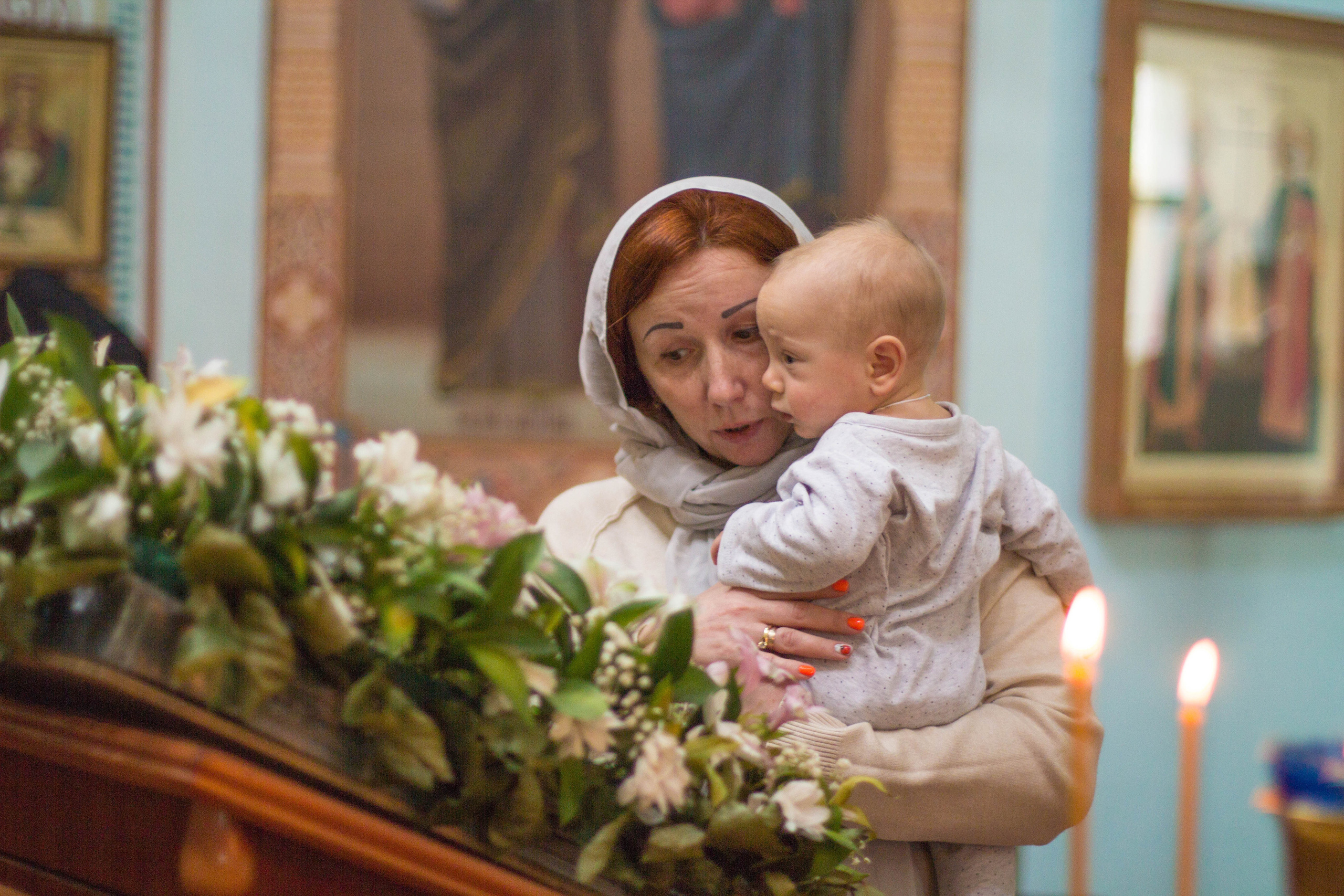 Таинство Крещения. Семейный, детский, свадебный фотограф в Москве, Люберцах