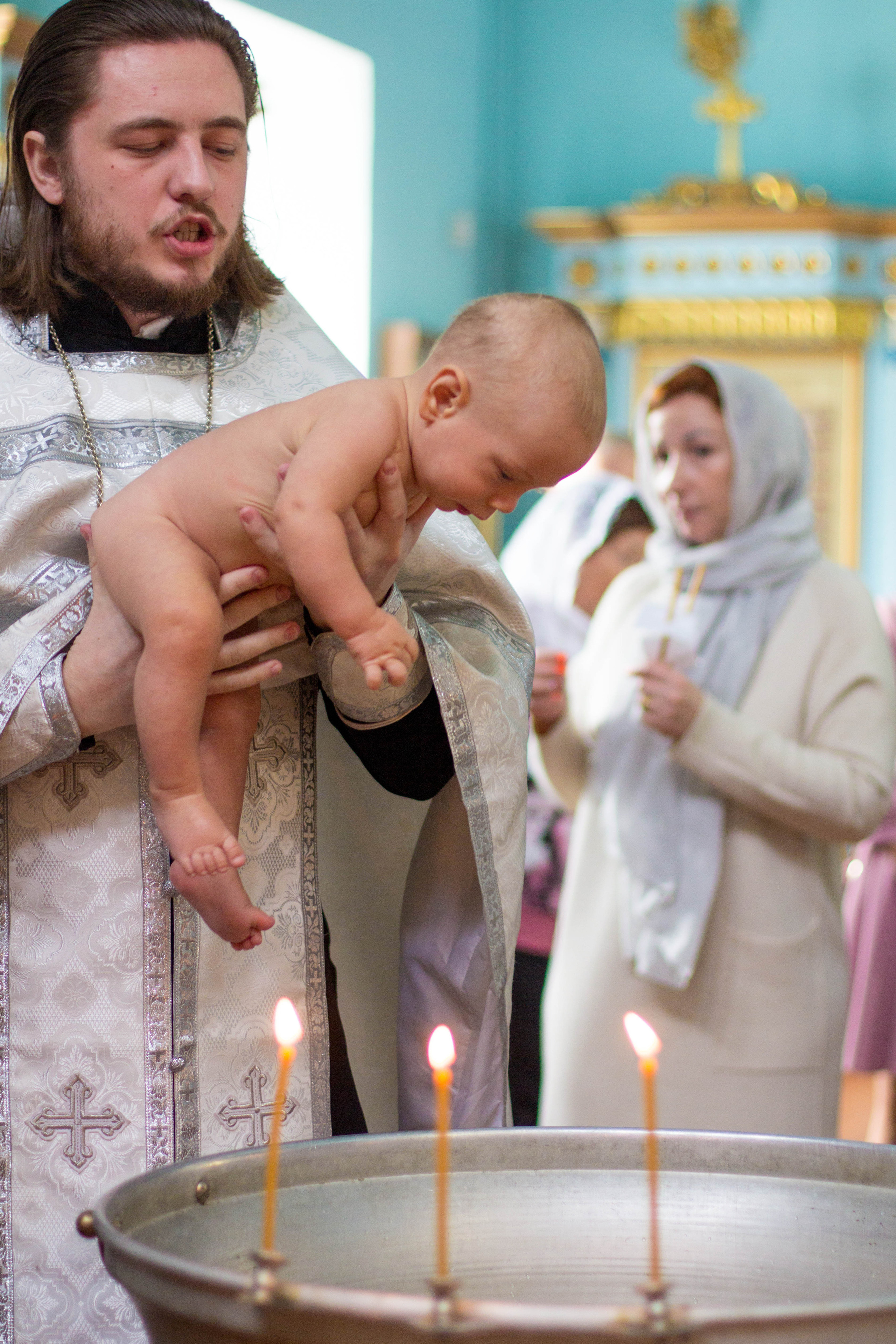 Таинство Крещения. Семейный, детский, свадебный фотограф в Москве, Люберцах