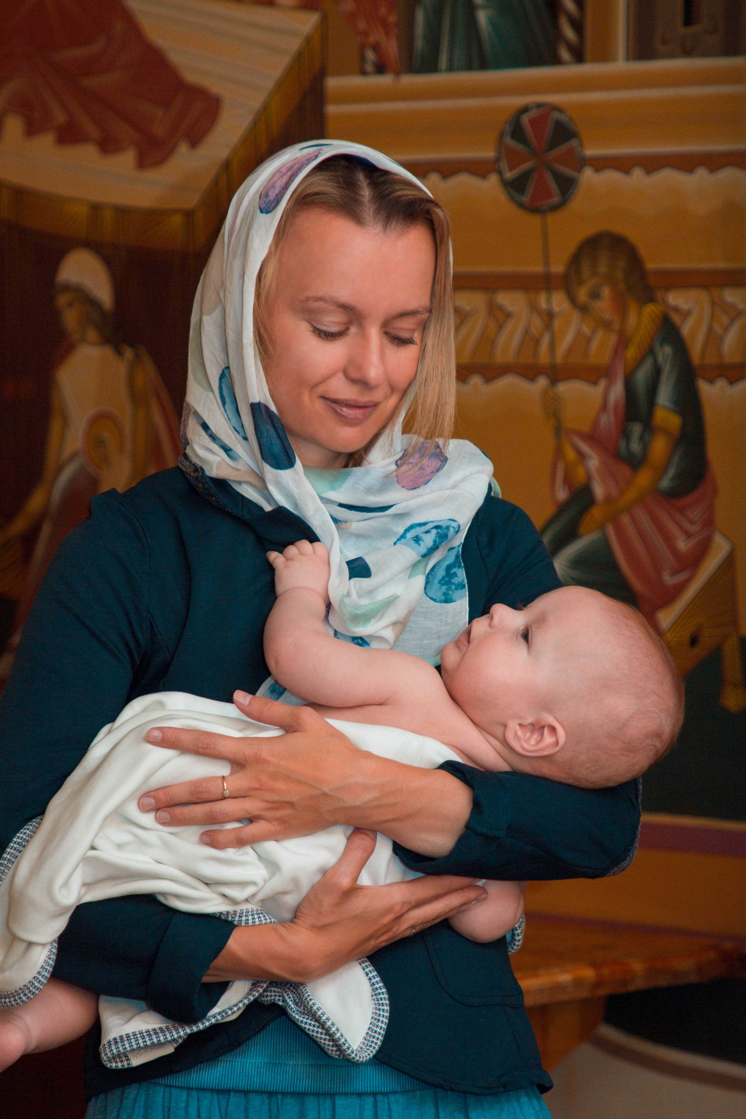 Таинство Крещения. Семейный, детский, свадебный фотограф в Москве, Люберцах