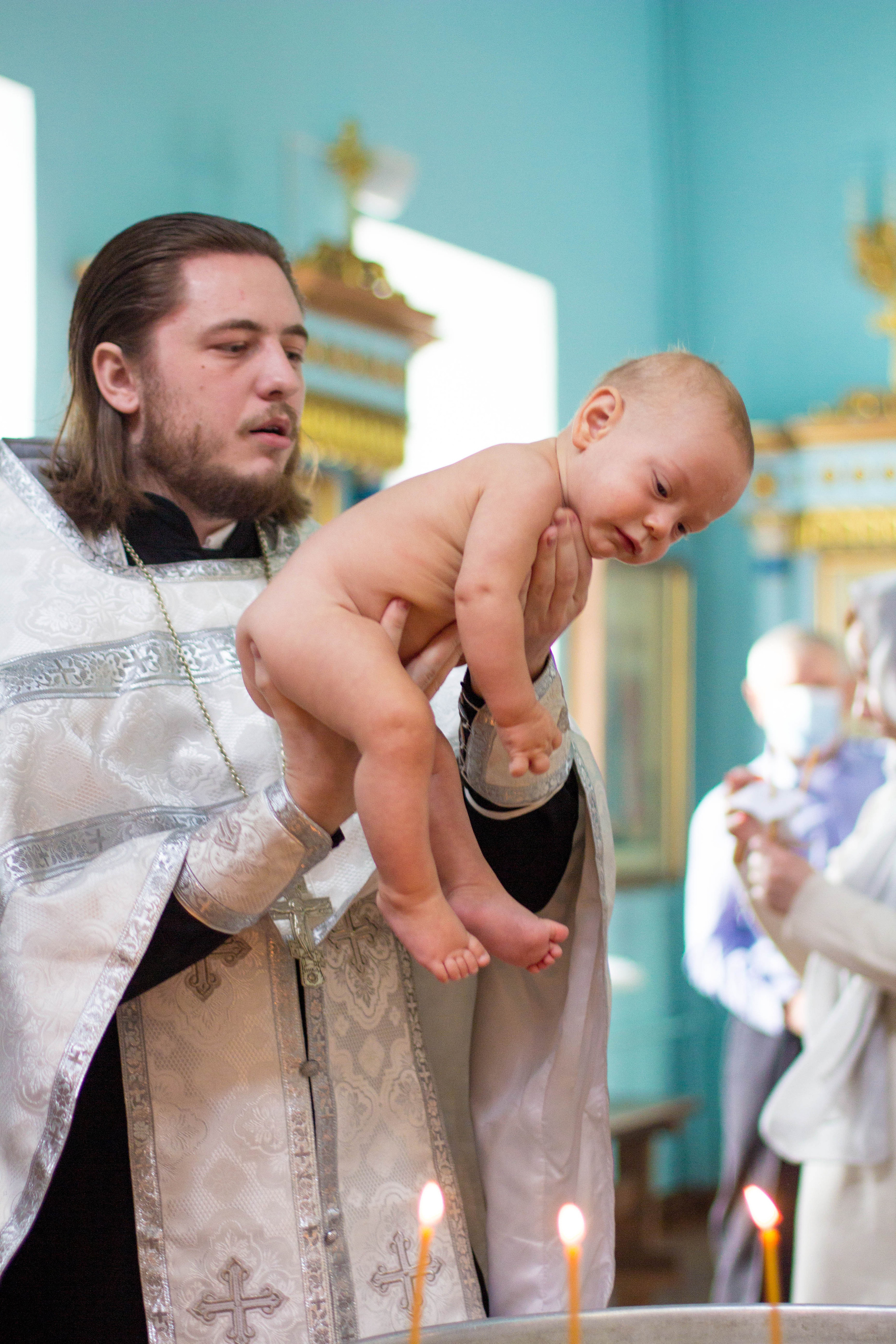 Таинство Крещения. Семейный, детский, свадебный фотограф в Москве, Люберцах
