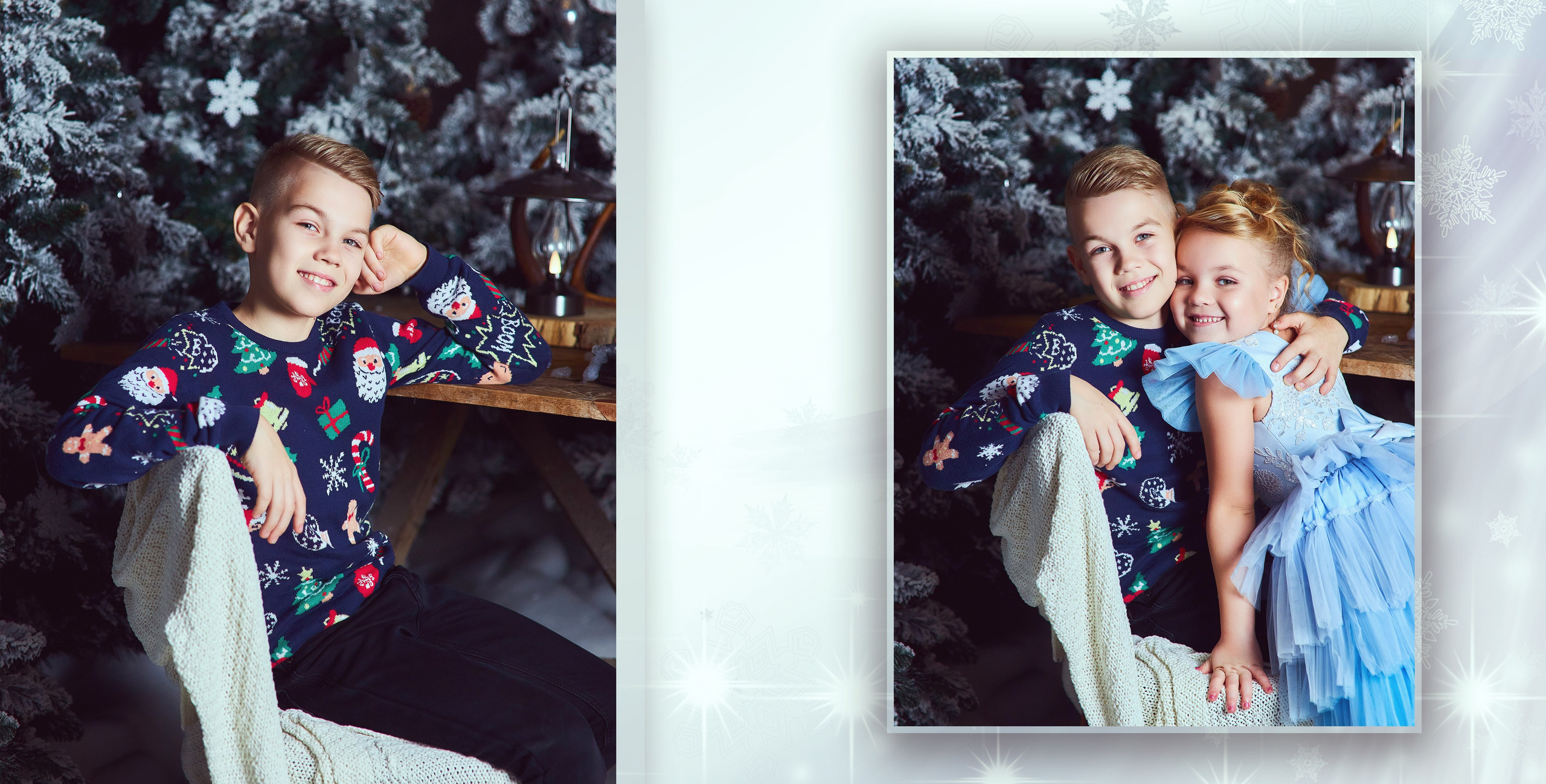 Фотокниги для деток с Рождественского фотопроекта. Фотохудожник Наталия Кирсанова