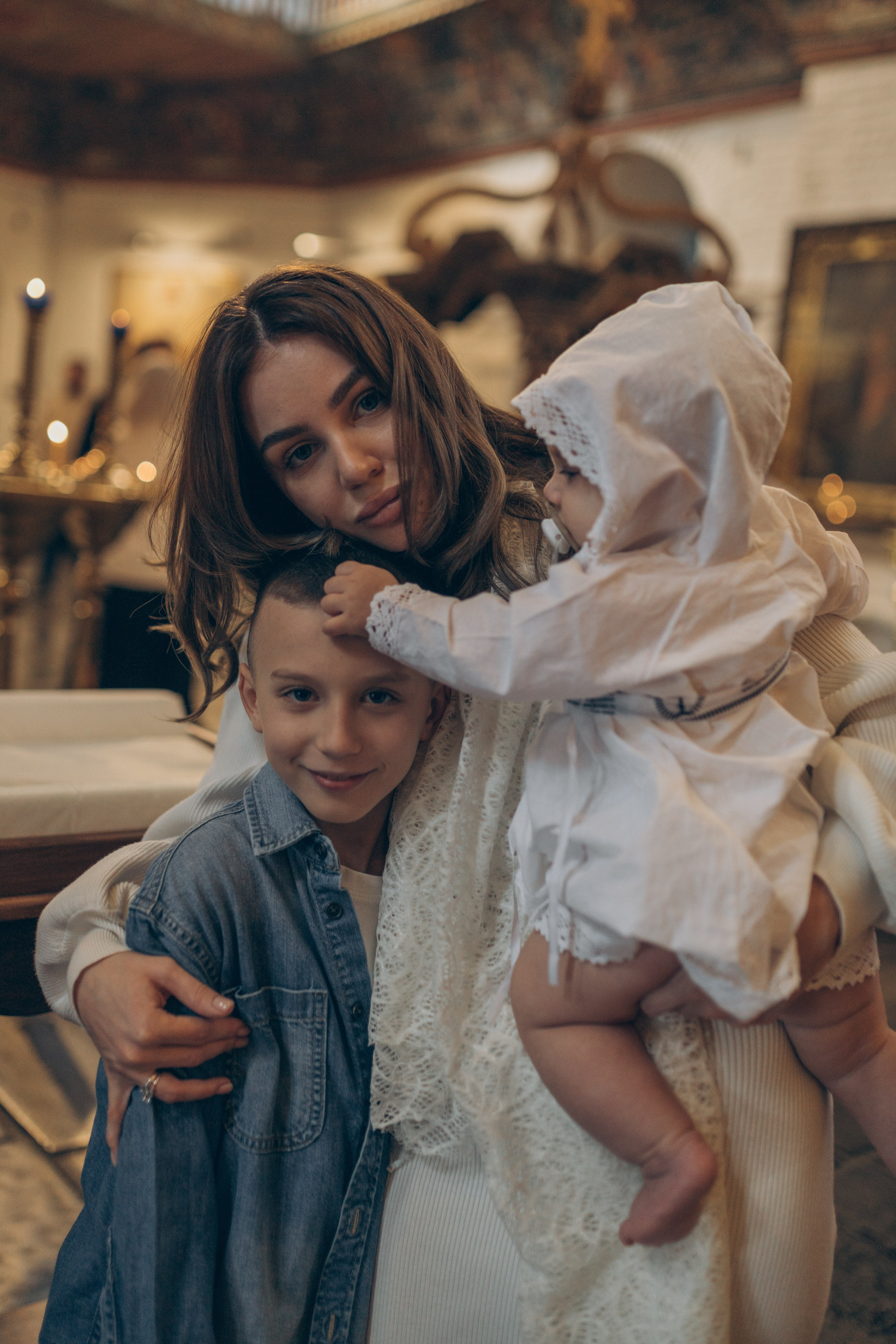 Крещение Марии. Семейный фотограф и фотограф на роды в Ростове-на-Дону Мухина Виктория