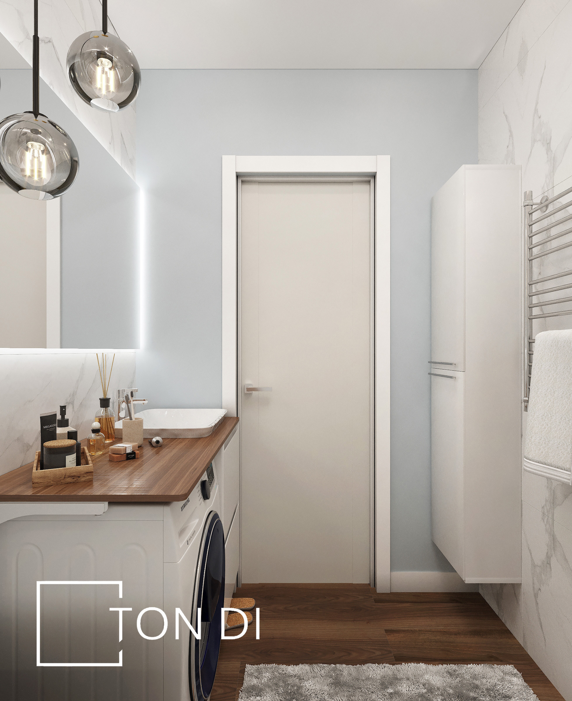 Дизайн-проект квартиры ЖК Лесснер. Дизайнер интерьера квартир и частных домов