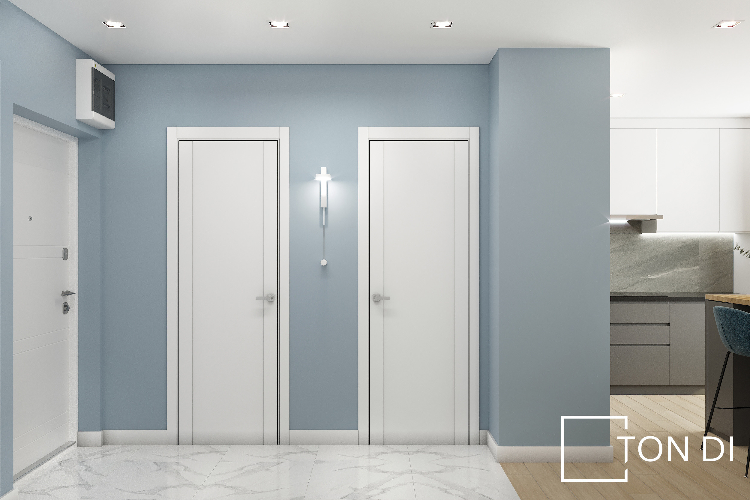 Дизайн-проект квартиры ЖК Лесснер. Дизайнер интерьера квартир и частных домов