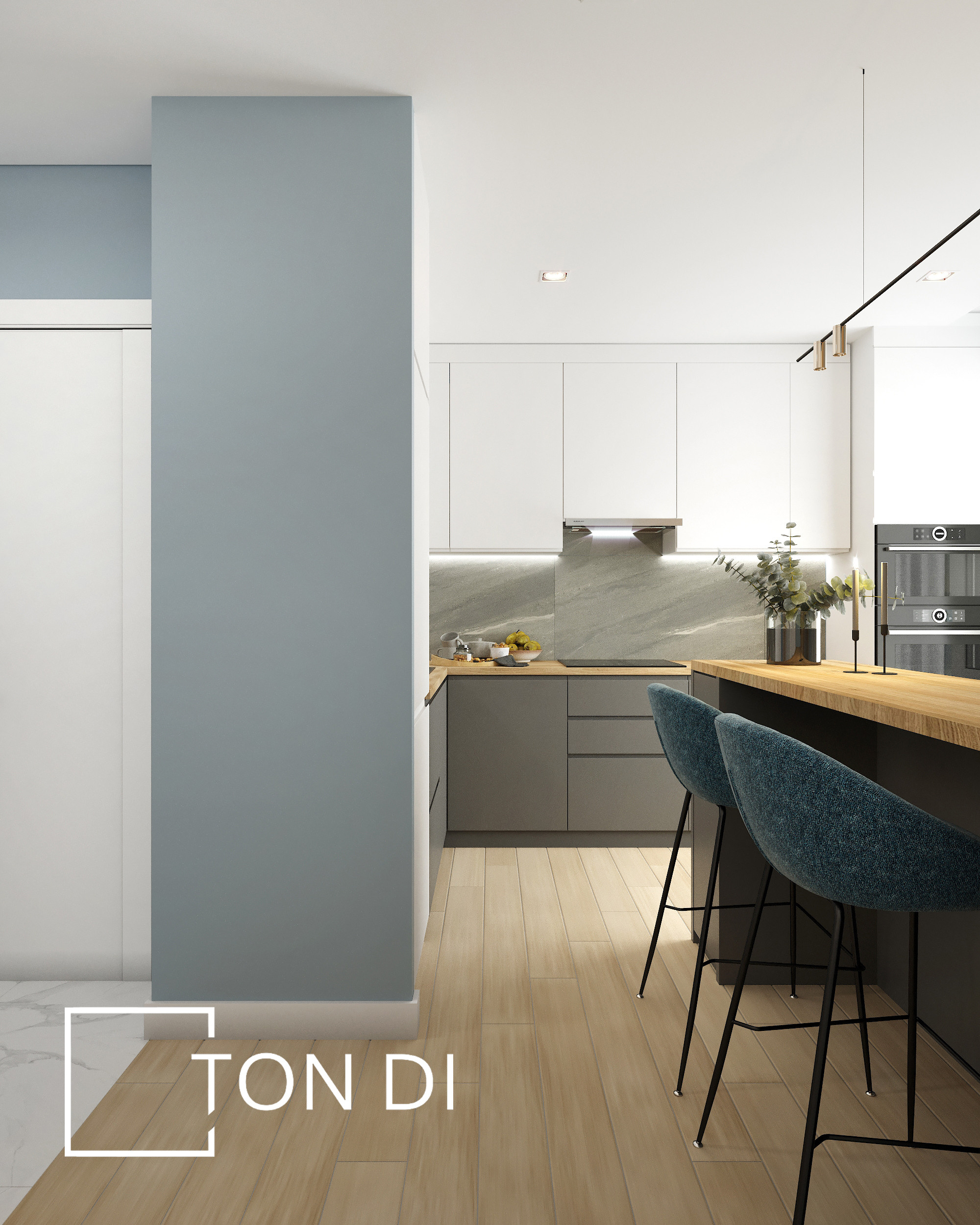 Дизайн-проект квартиры ЖК Лесснер. Дизайнер интерьера квартир и частных домов