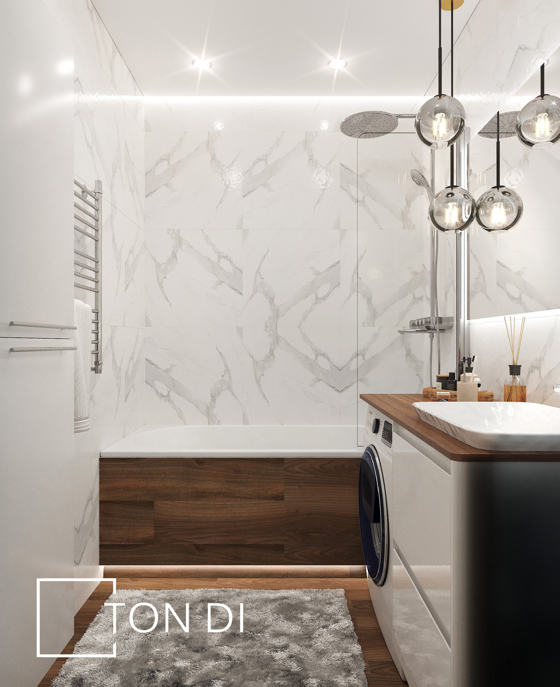 Дизайн-проект квартиры ЖК Лесснер. Дизайнер интерьера квартир и частных домов