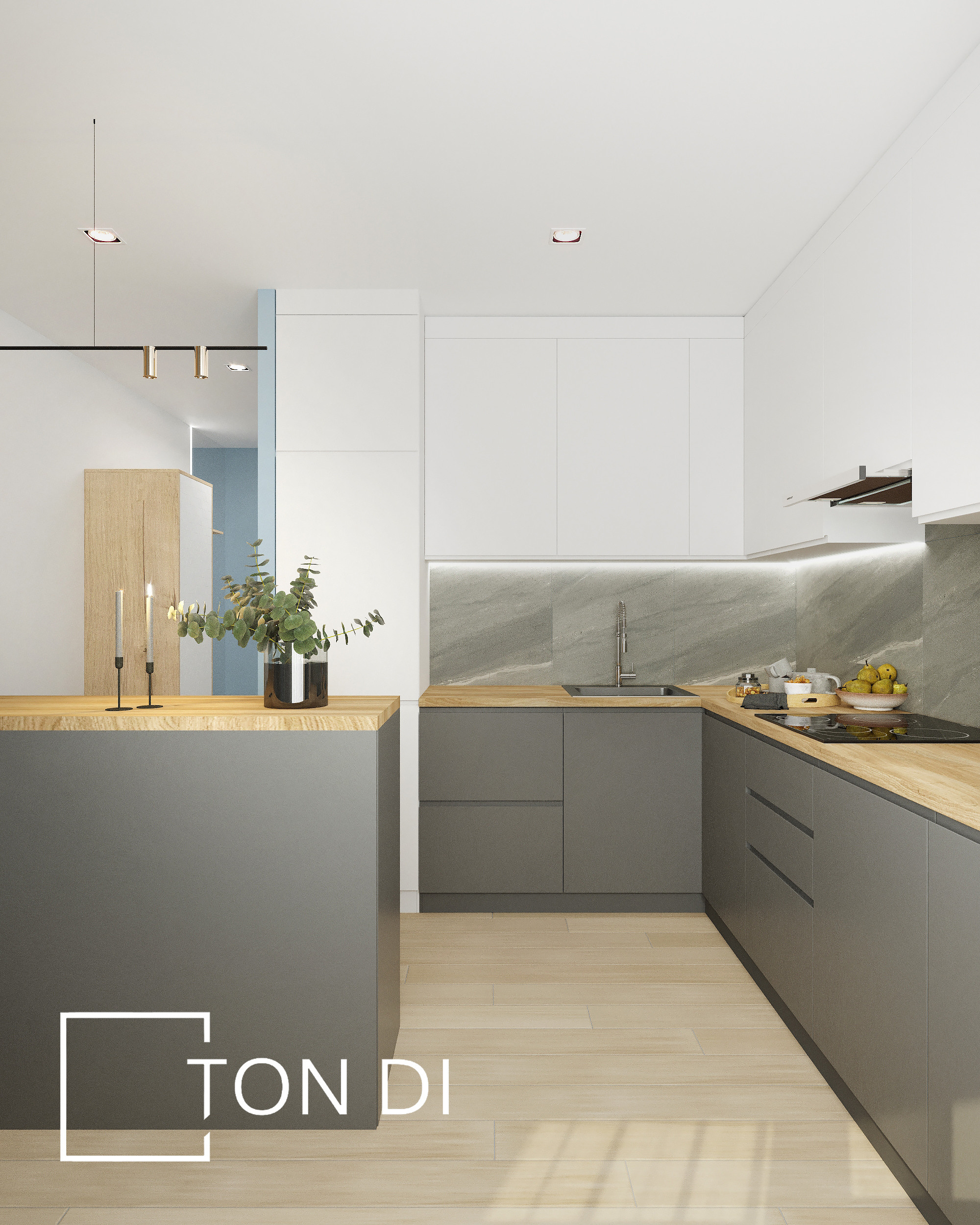 Дизайн-проект квартиры ЖК Лесснер. Дизайнер интерьера квартир и частных домов