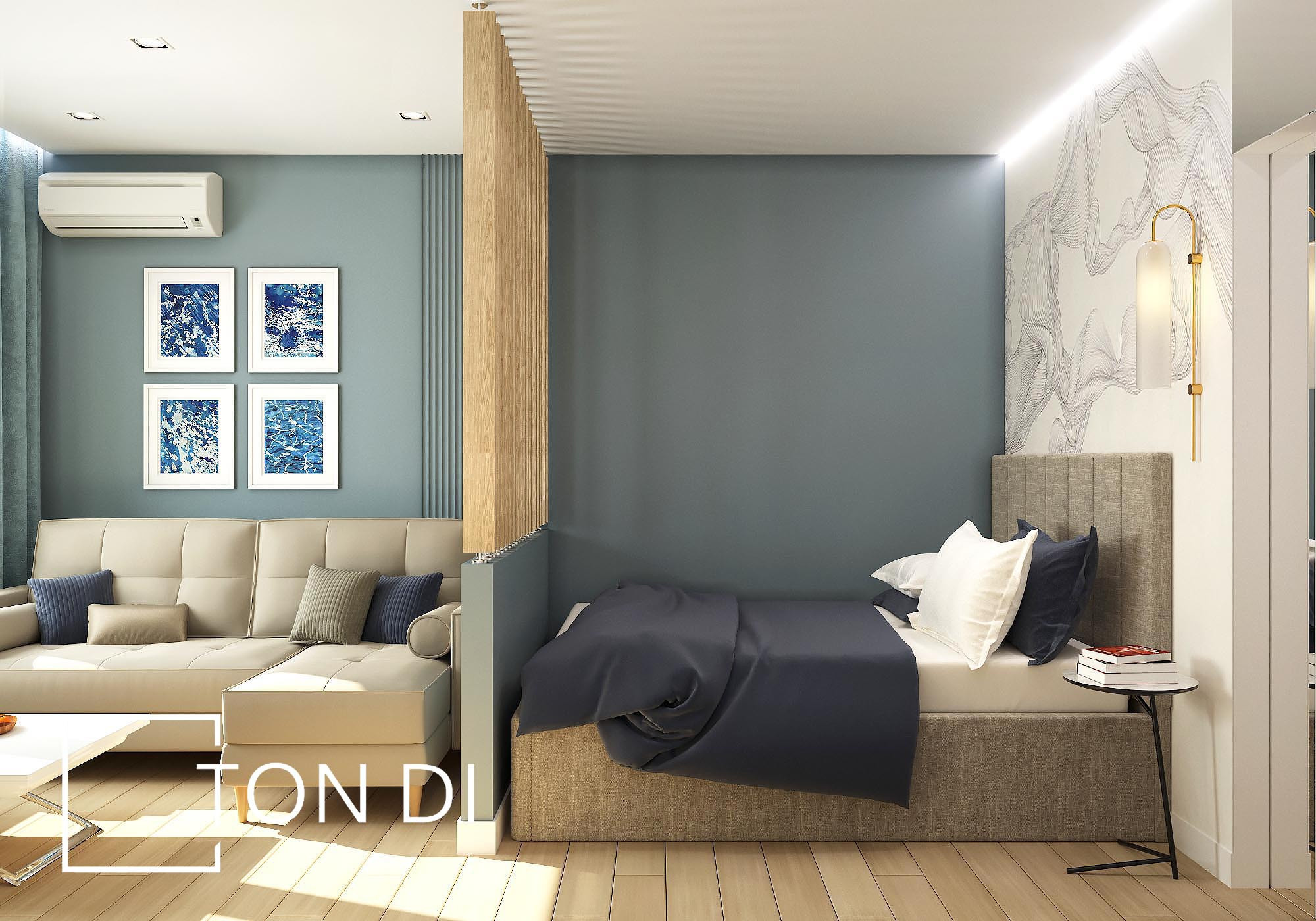 Дизайн-проект квартиры ЖК Лесснер. Дизайнер интерьера квартир и частных домов