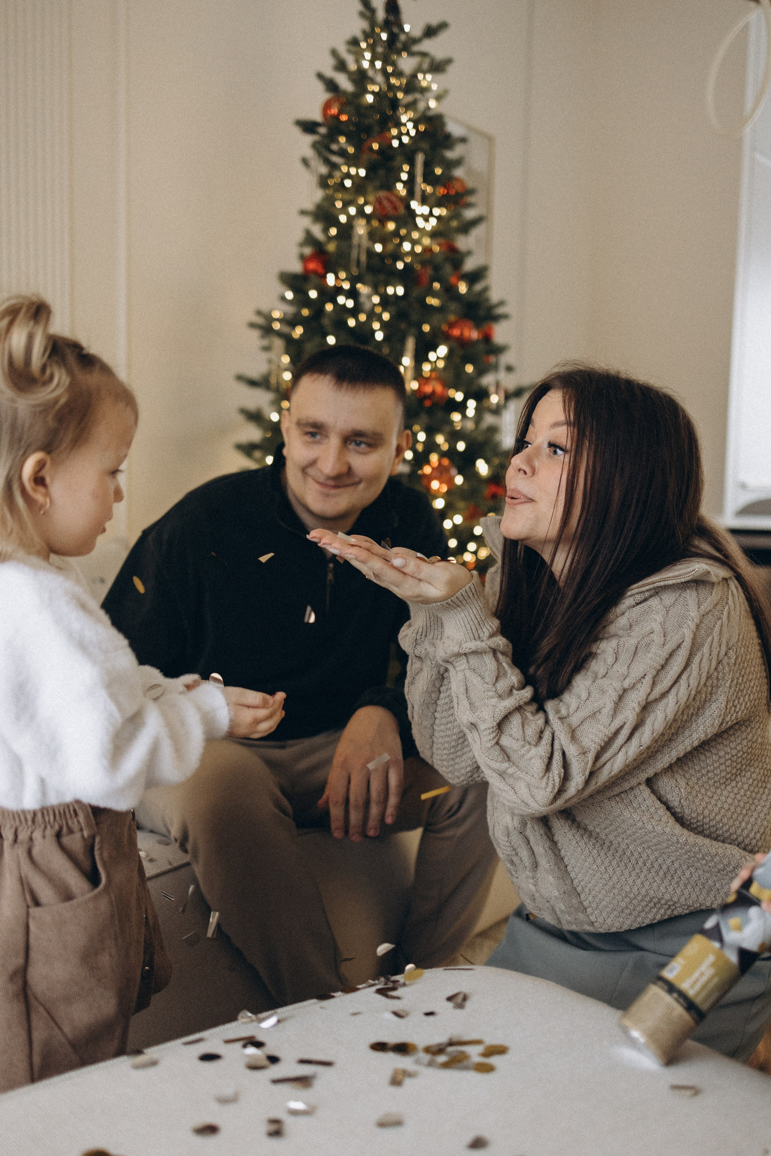 Новый года дома. Семейный и детский фотограф в Тюмени Вика Алленова