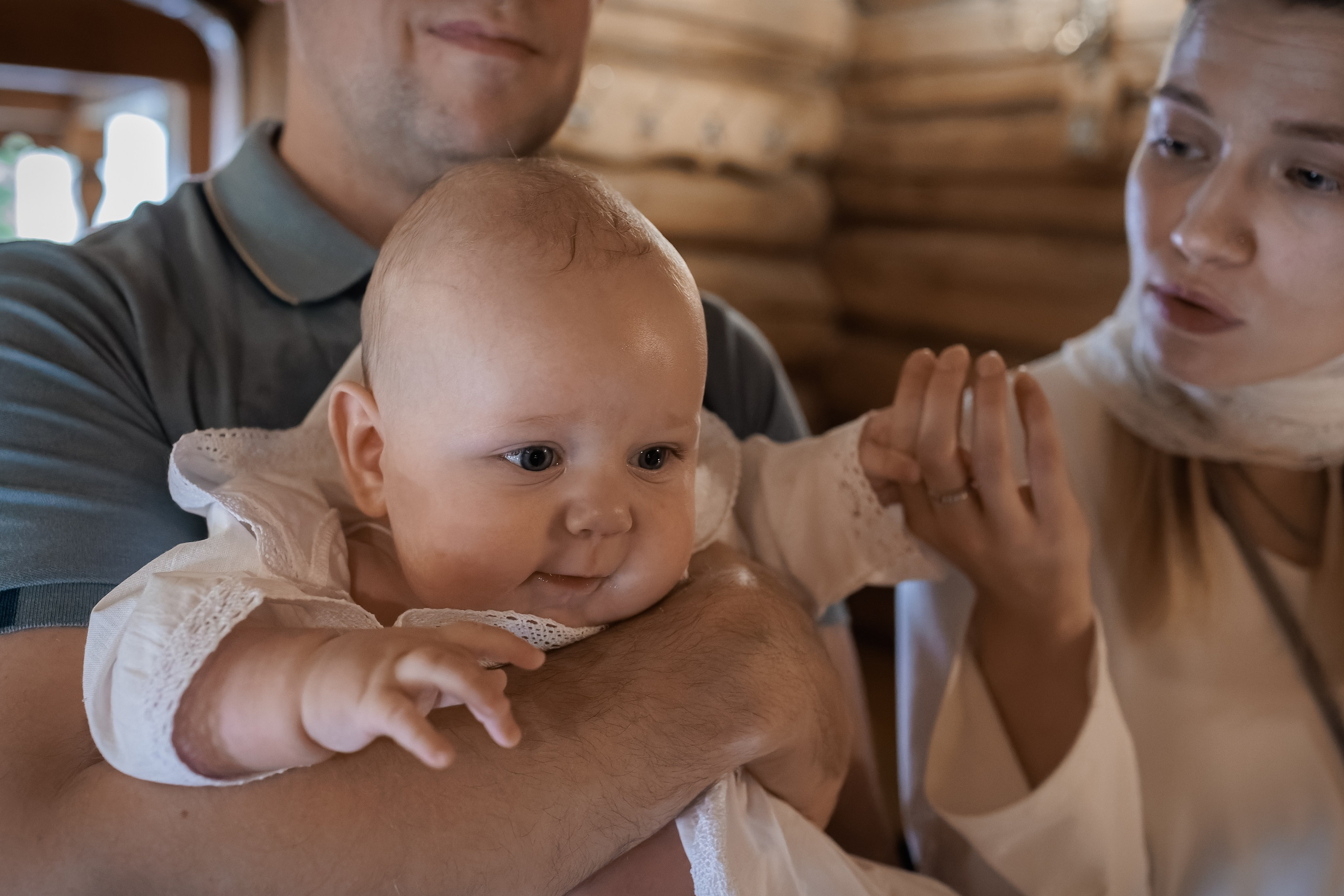 Крещение в Храме Успения Пресвятой Богородицы в Косино. Профессиональный фотограф в Москве и Мо Мария Шантарёва