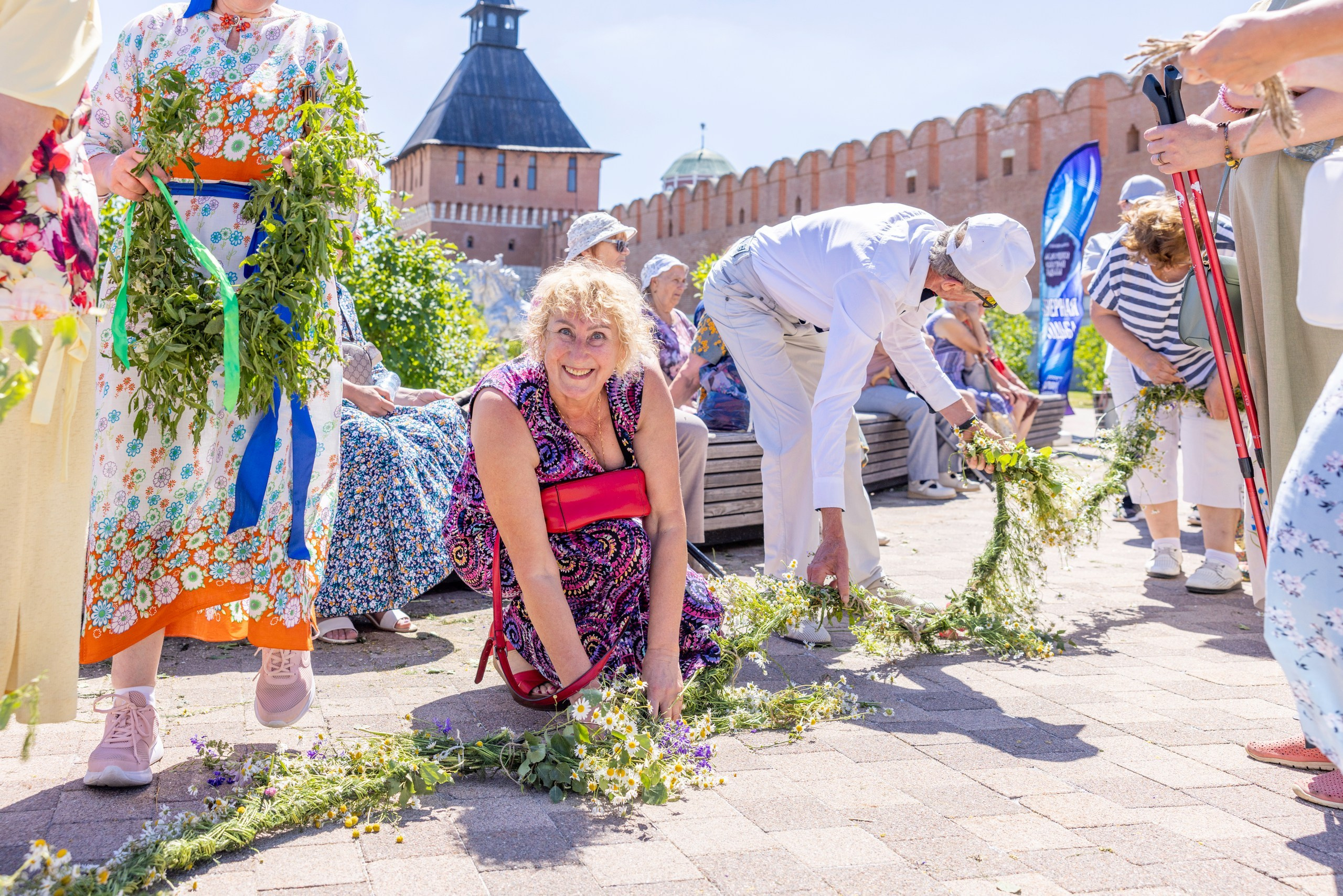 Фестиваль «Ромашковый хоровод». Северная ходьба. Фотограф в Туле Крупский АнДРей. Фотостудия «КАДР71» в Туле
