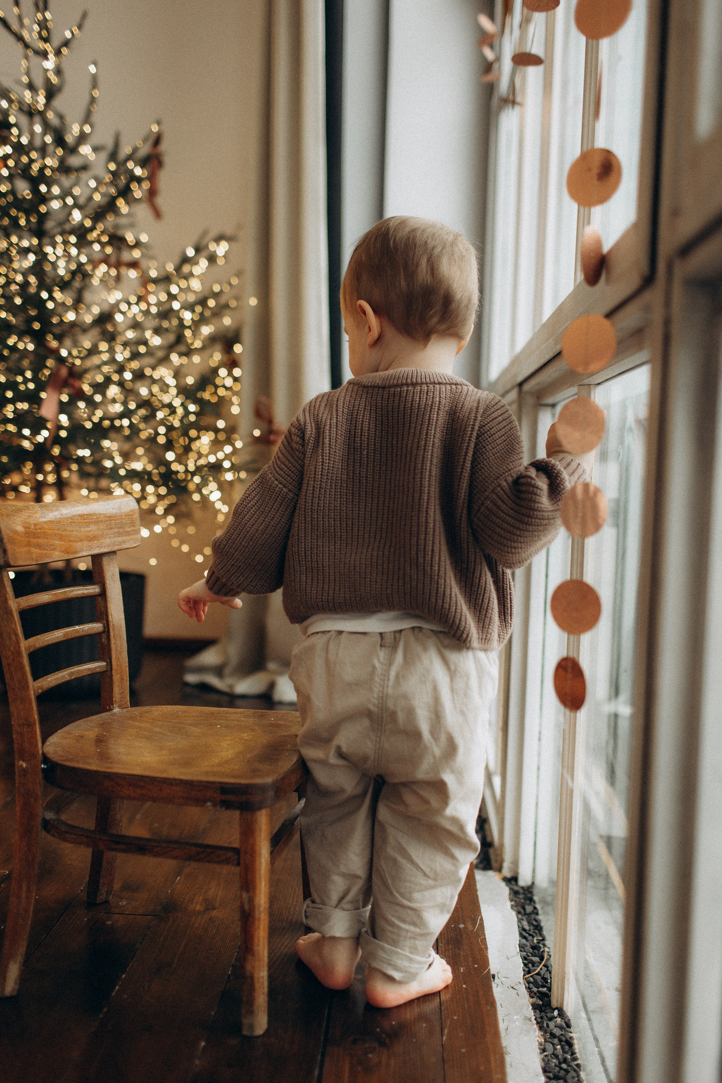 Семейная новогодняя фотосессия Москва мама и сын. Фотограф Владимир Москва