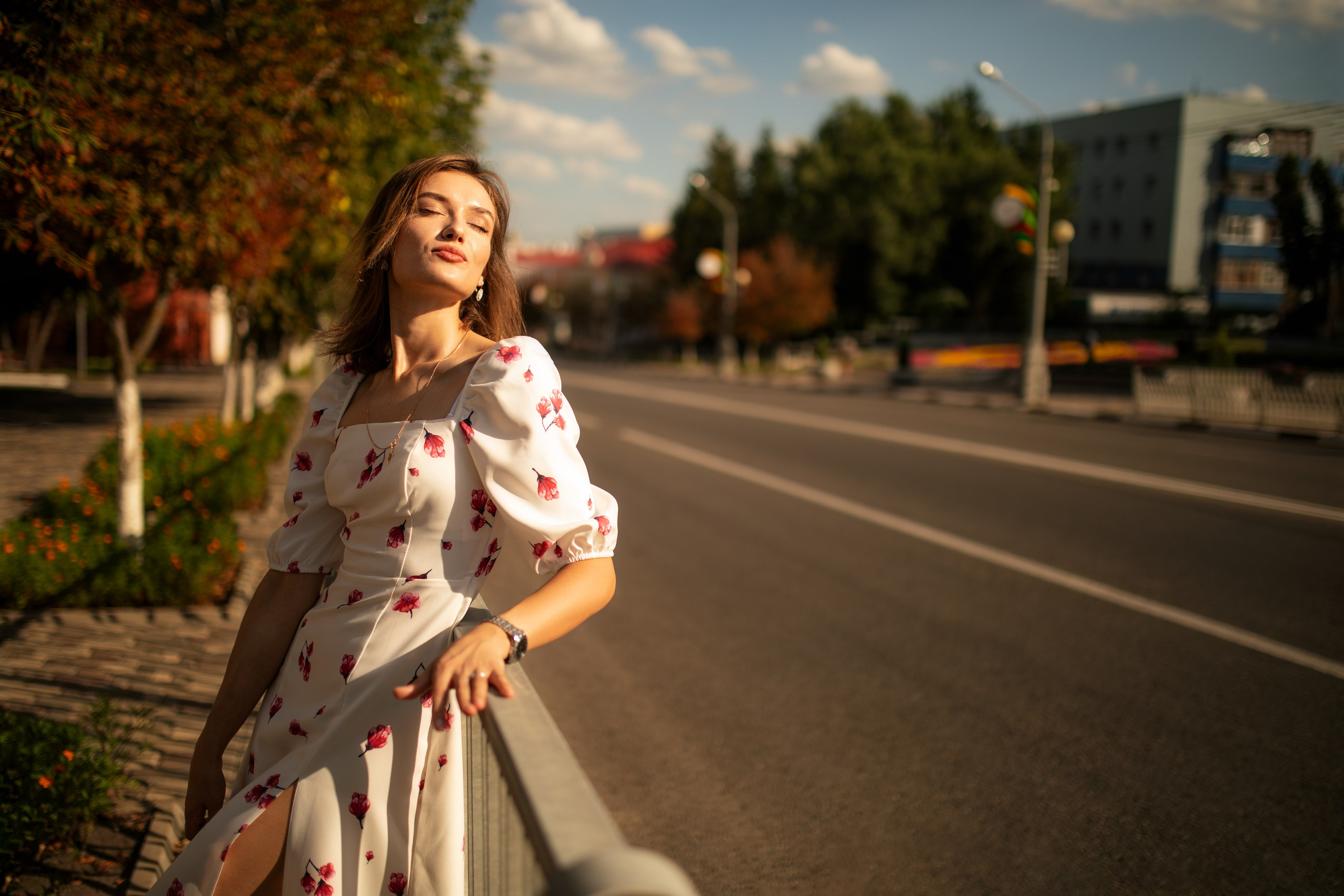 Уличная съемка с Настей в Старом Осколе в формате «для себя». Дмитрий Шульгин, портретный фотограф в Воронеже