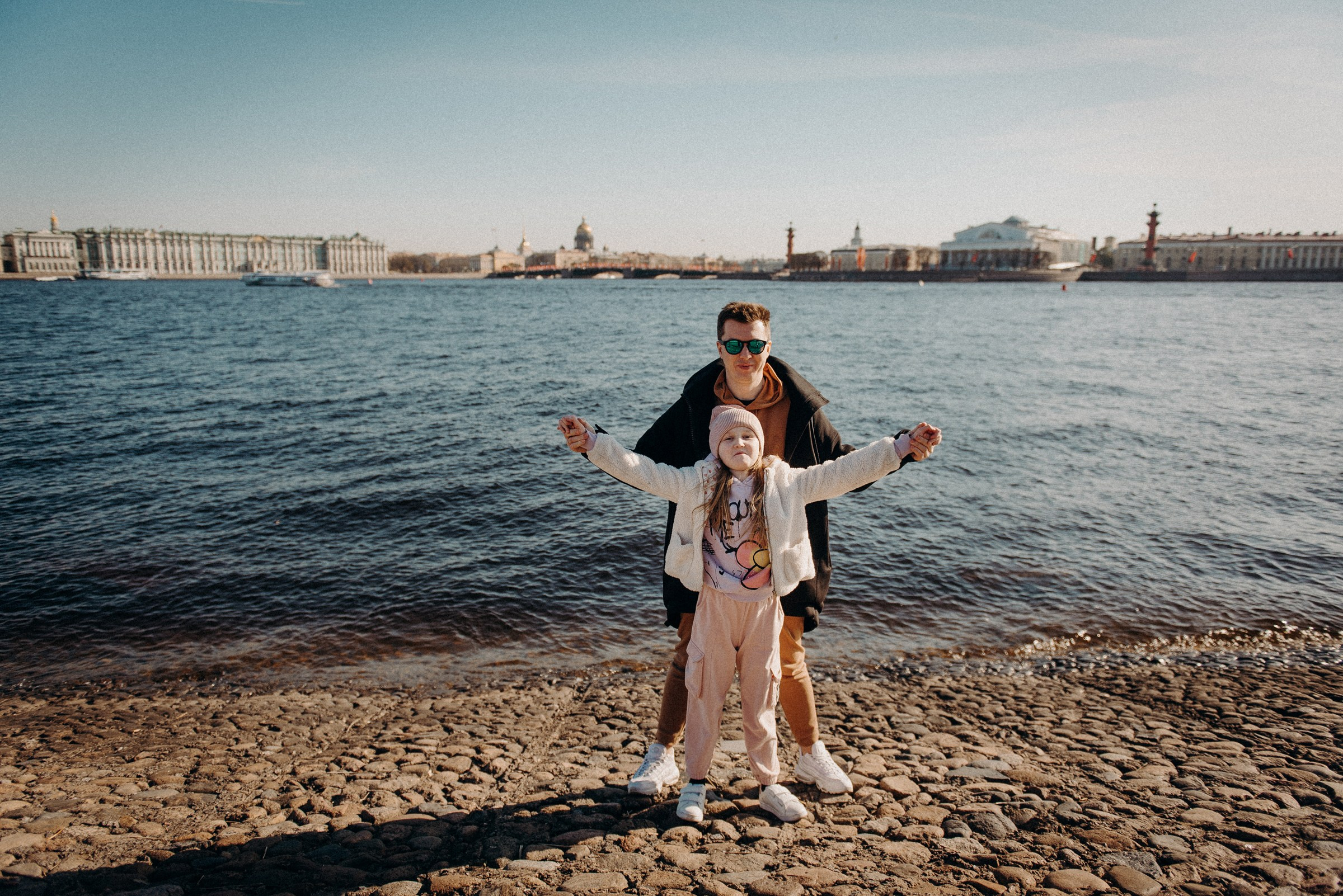 семейная фотосессия у Петропавловской крепости