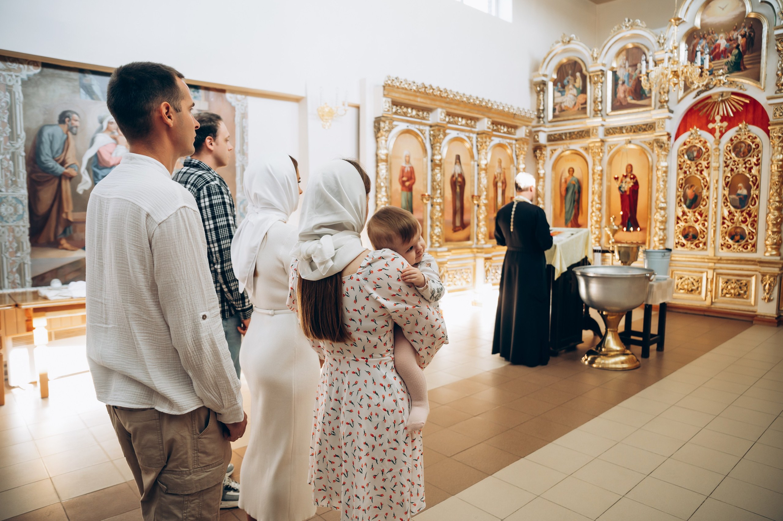 Таинство крещения. Фотограф Тольятти, Самара Домненко Светлана