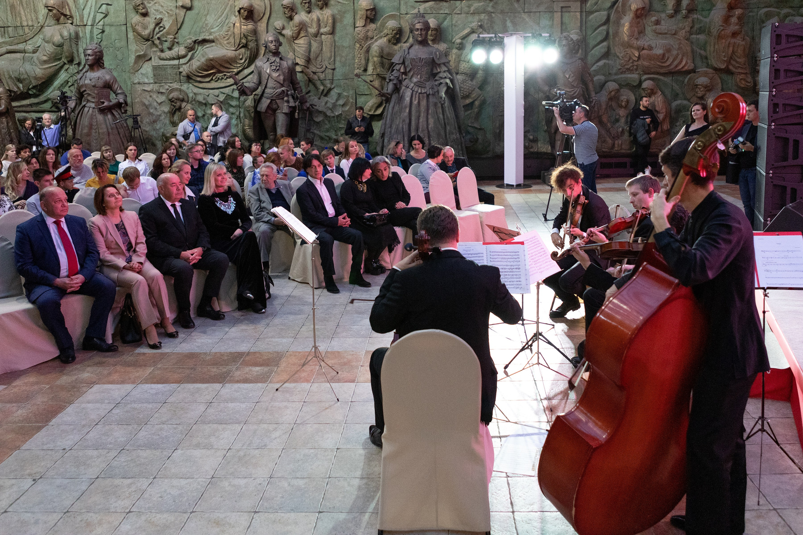 Награждение победителей Всенародной акции «Пою мою Москву». Фотограф Анна Зиновьева