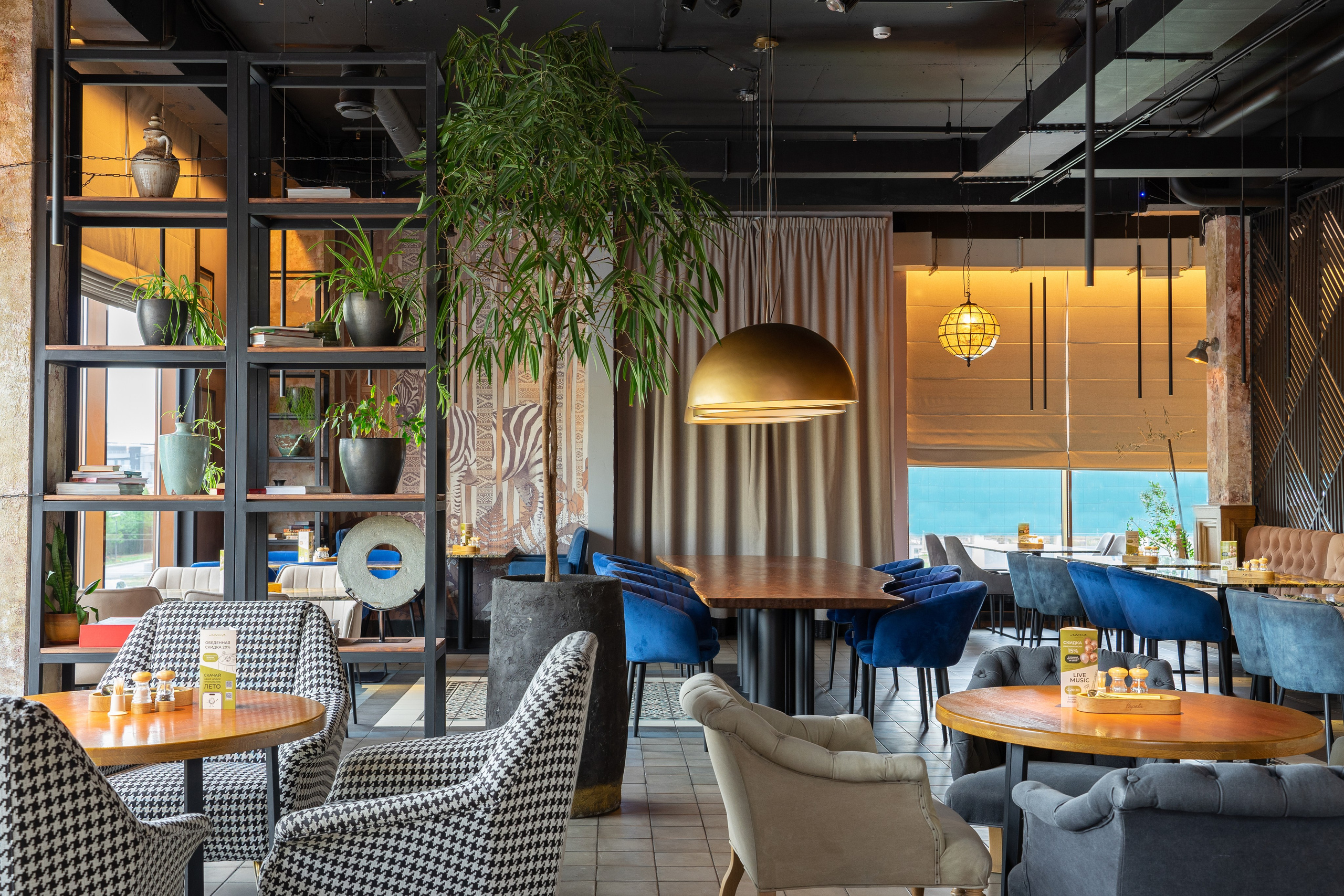 Ресторан Лето. Интерьерный фотограф в Санкт-Петербурге Светлана Балагер