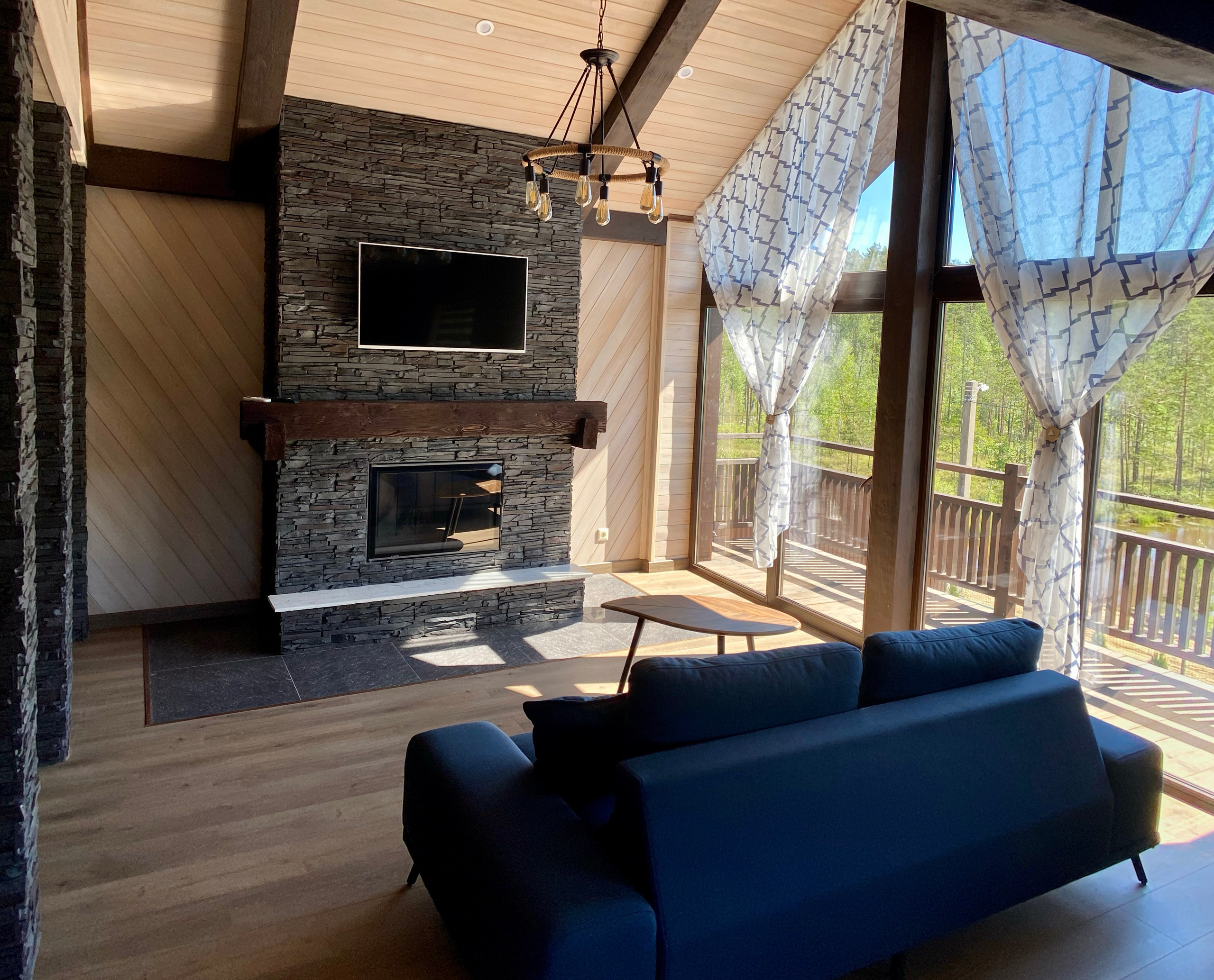 Реализация- Коттедж под сдачу в аренду. Дизайнер интерьера в Санкт-Петербурге Ольга Рытаровская