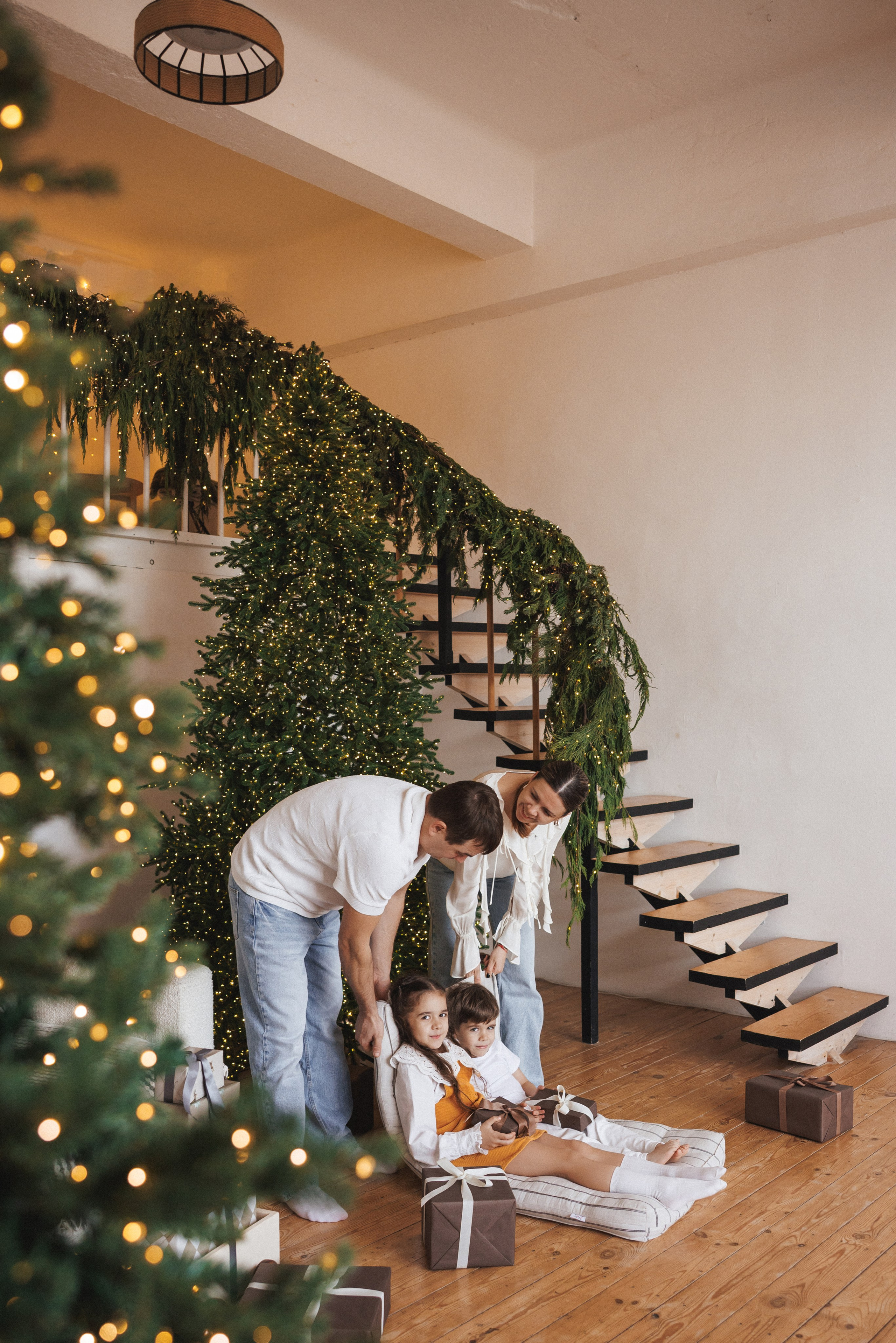 Новогодняя фотосессия в фотостудии «Space JOBS» , город Краснодар. Семейный и детский фотограф в Краснодаре Анна Трашкова