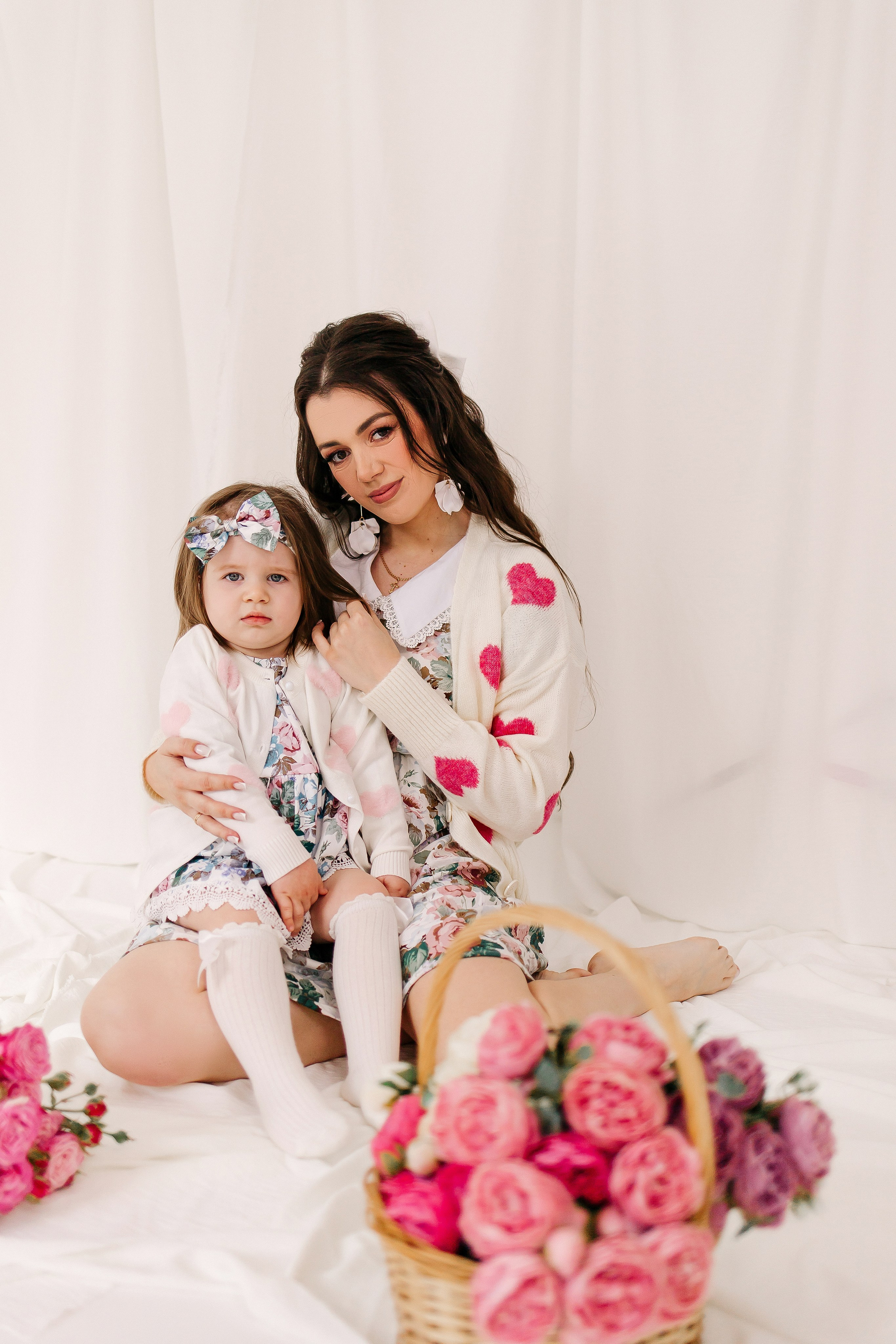 Мама и дочь. Свадебный фотограф Кропоткин Краснодар