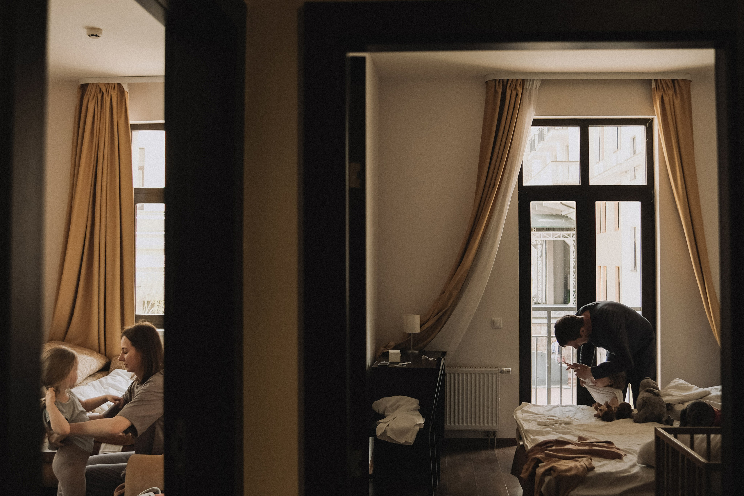 Семья Есении и Эмилии. Семейный фотограф Москва