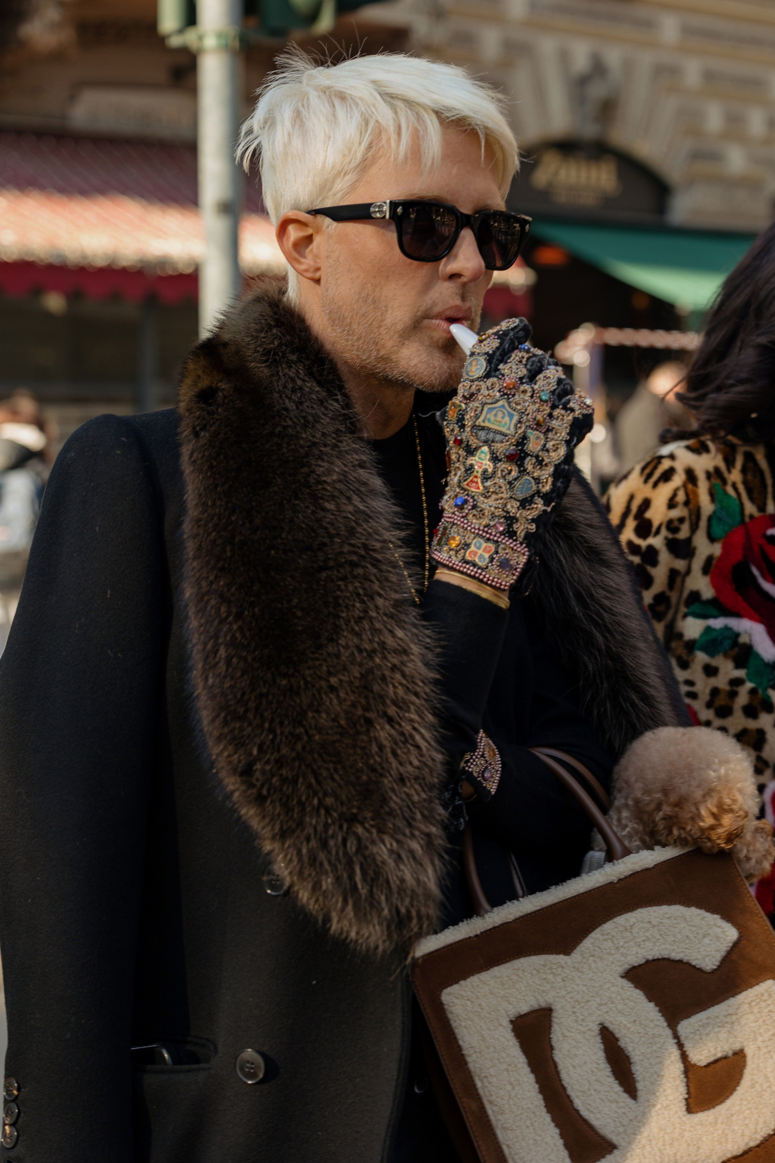 Milan Mens fashion week FW 24/25 D&G. Photographer in Milan Ivan Goncharov
