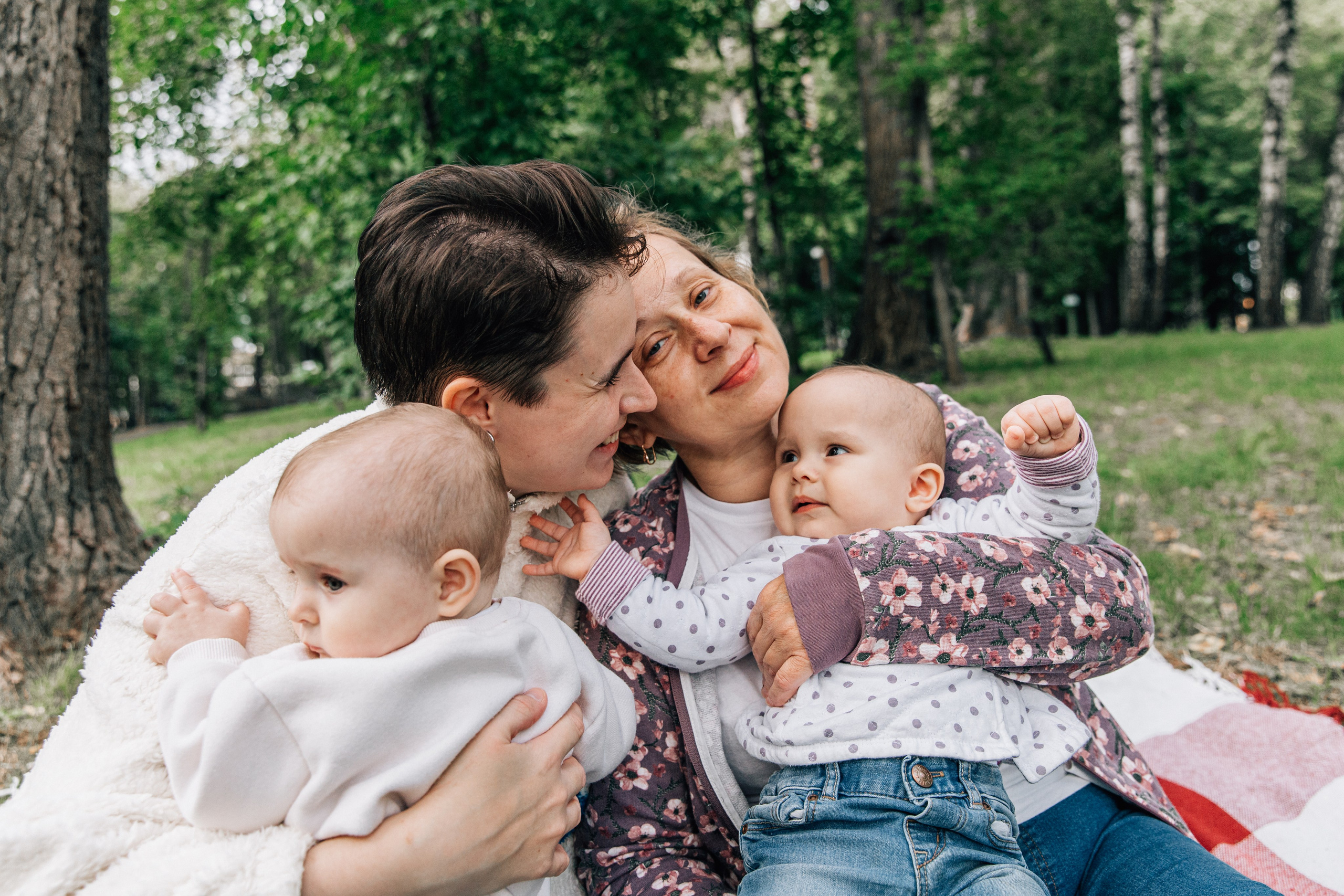 Аня, Вера, Кира и мама. Фотограф-анималист в Москве Соломонова Варвара