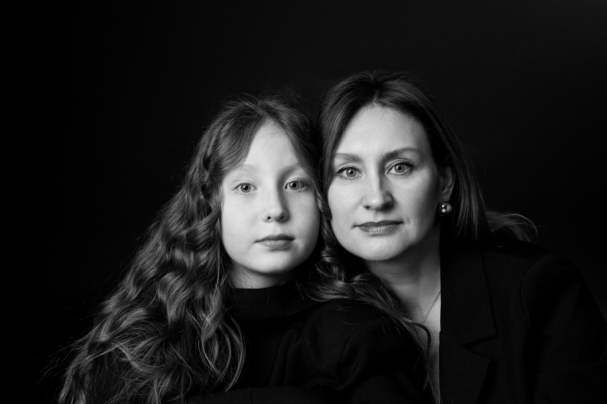 Фотосессия мама и дочка