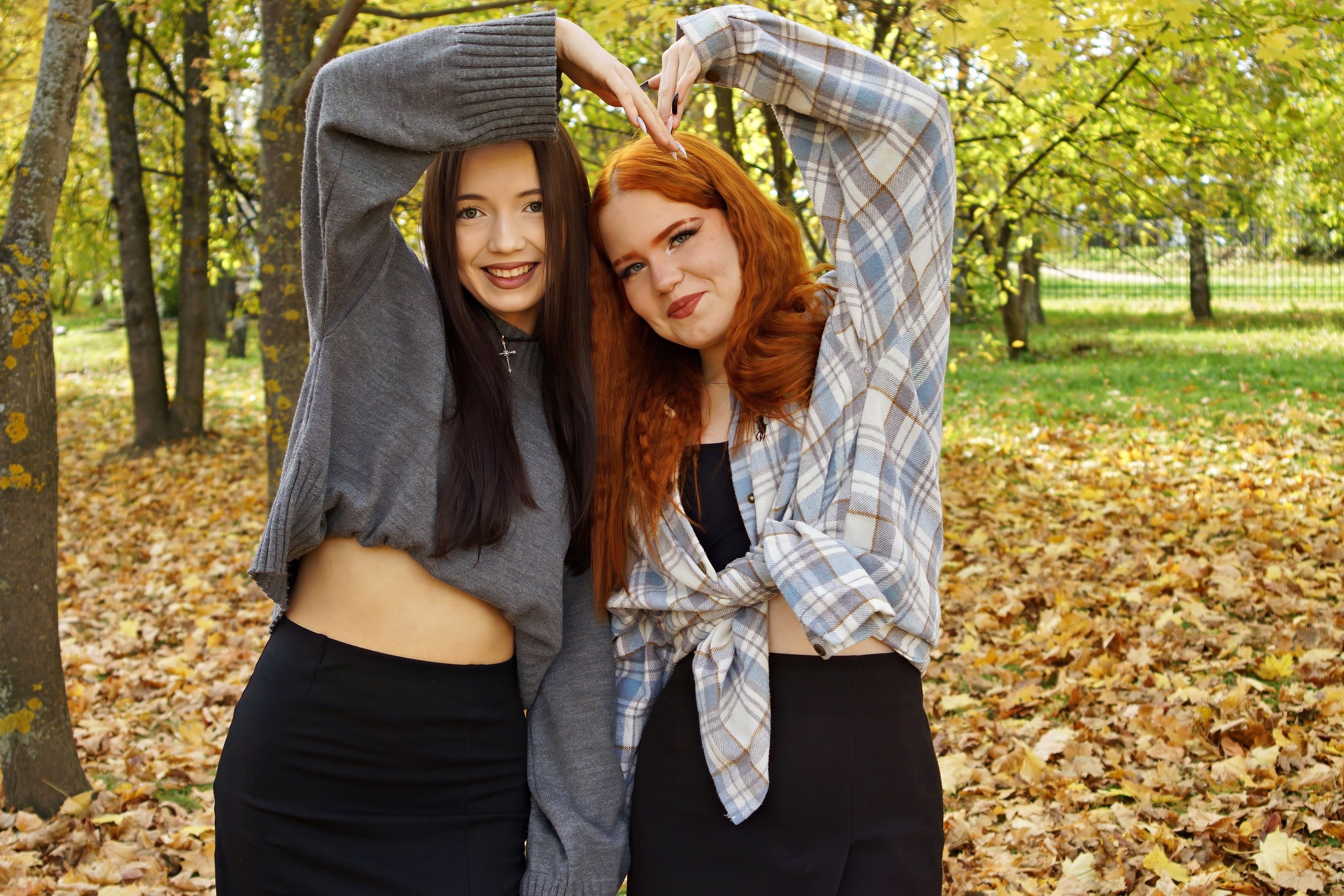 Осенняя фотосессия в школе г. Йошкар-Ола