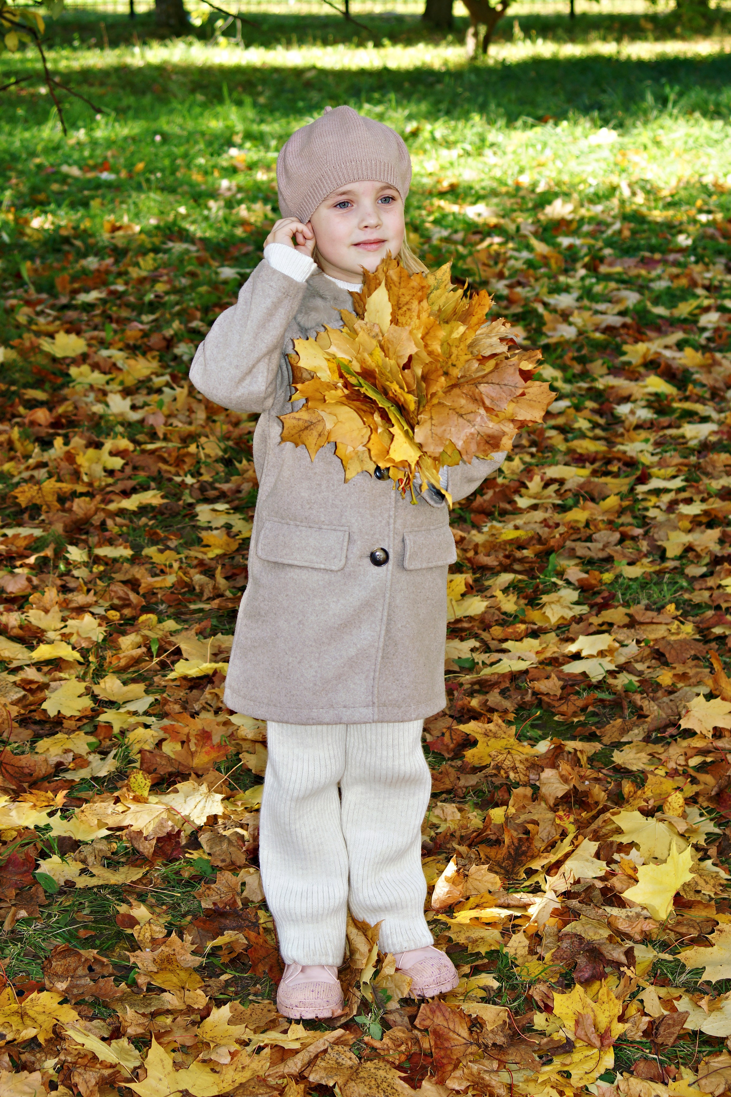 Осенняя фотосессия в детском саду г. Йошкар-Ола