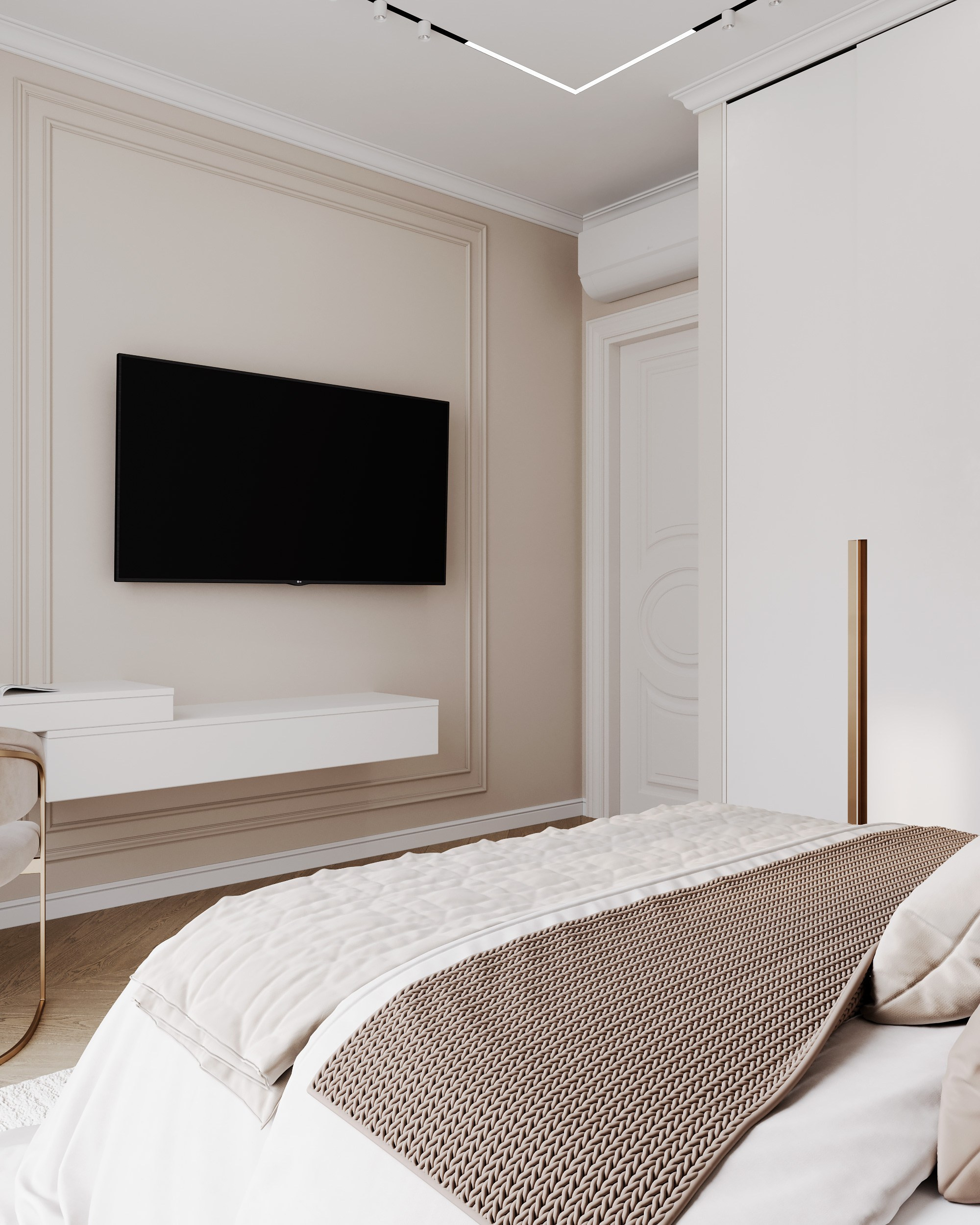 Проект 9 ЖК Западный порт 80 м². Artstudio17 Дизайн-студия Ирины Чабан в Москве