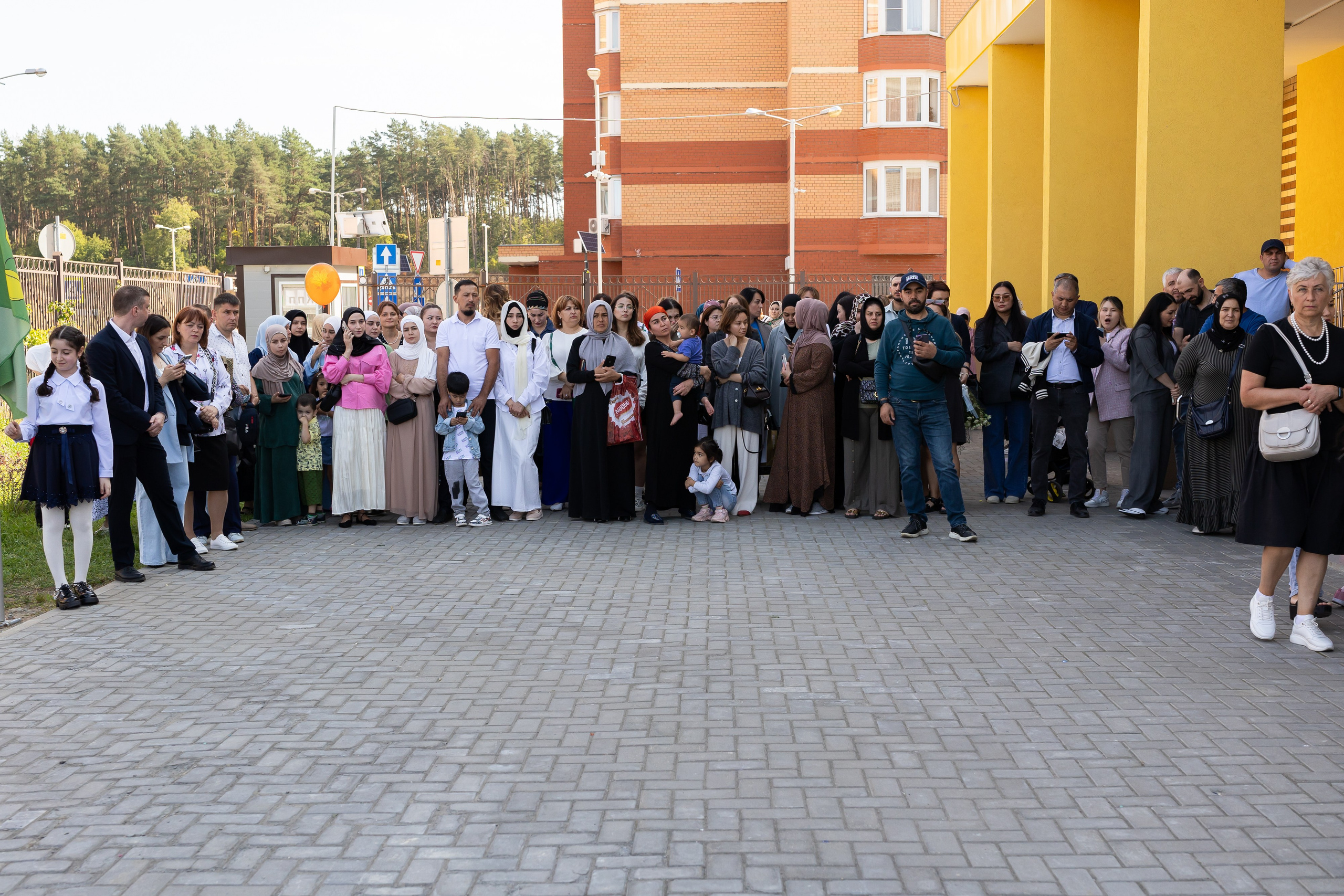 Линейка 1 сентября. Профессиональный Фотограф в Москве Андрей Славнов