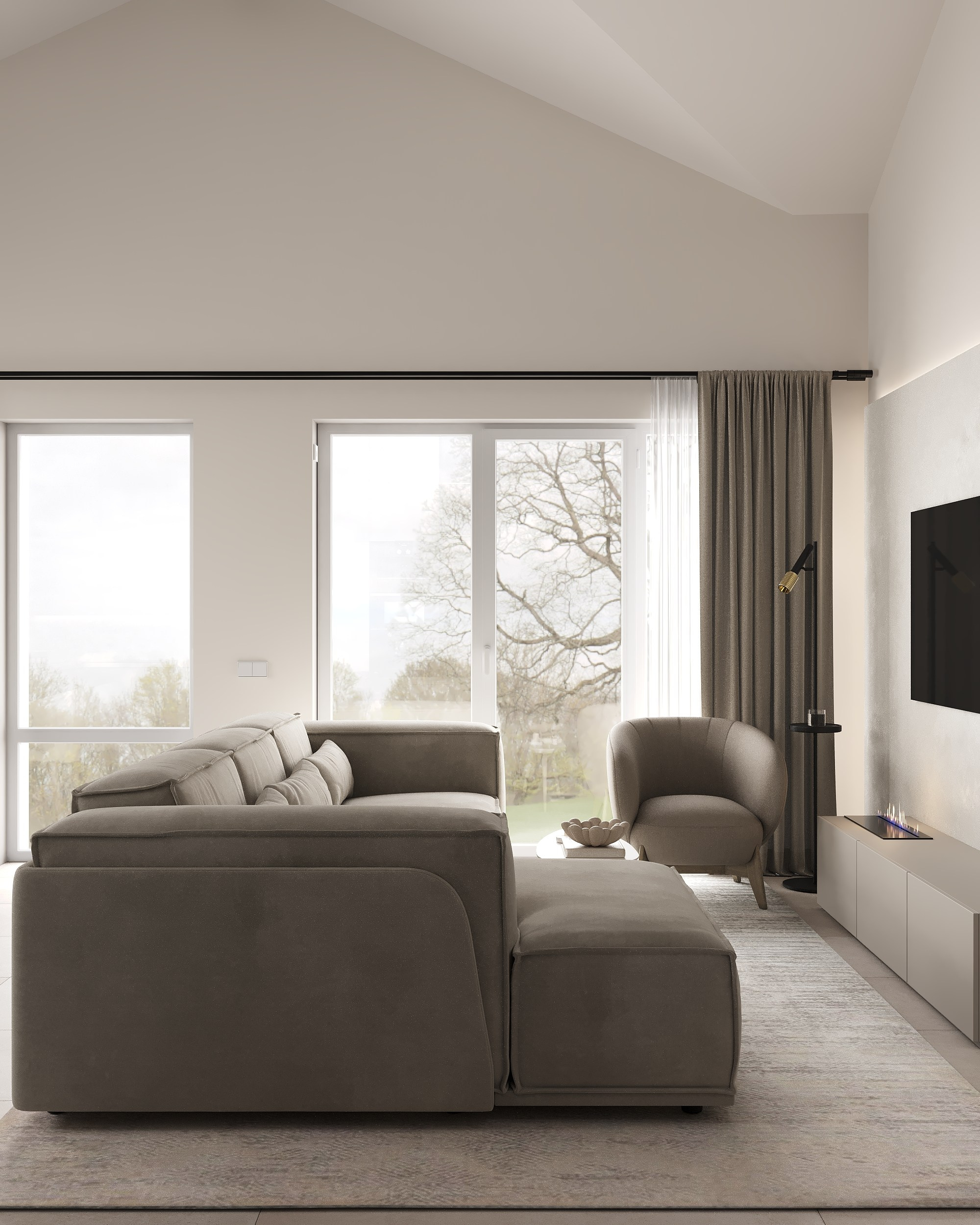 Загородный дом // проект. Дизайнер интерьера | kolchanova.dsgn