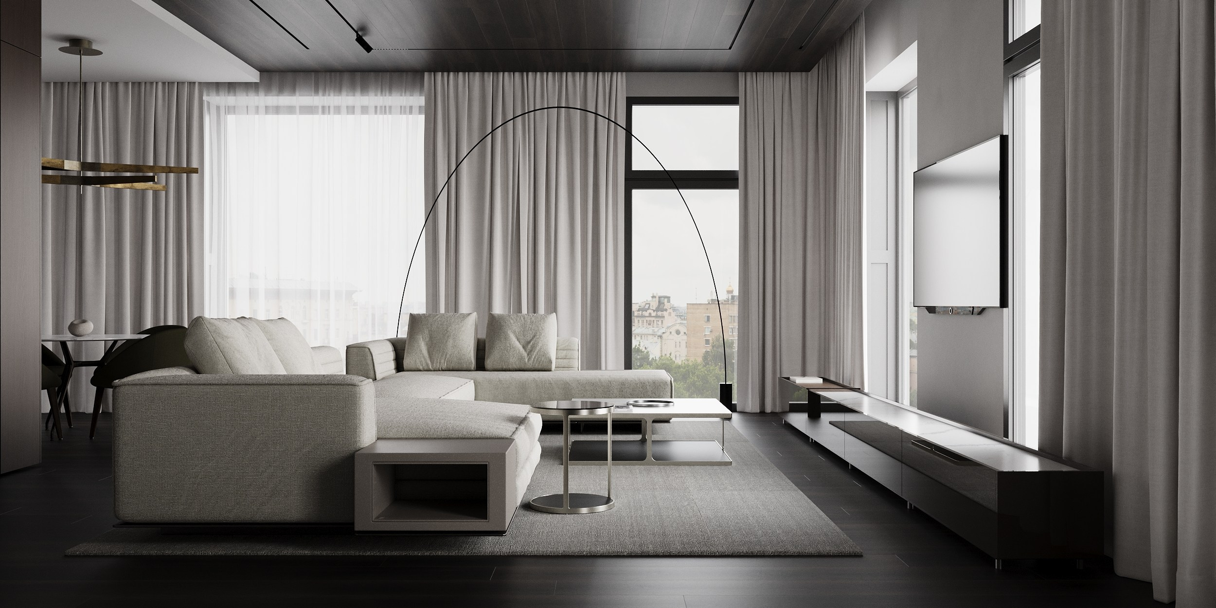 SAVVIN RESIDENCE. 3d визуализатор интерьеров Катя Ваганова