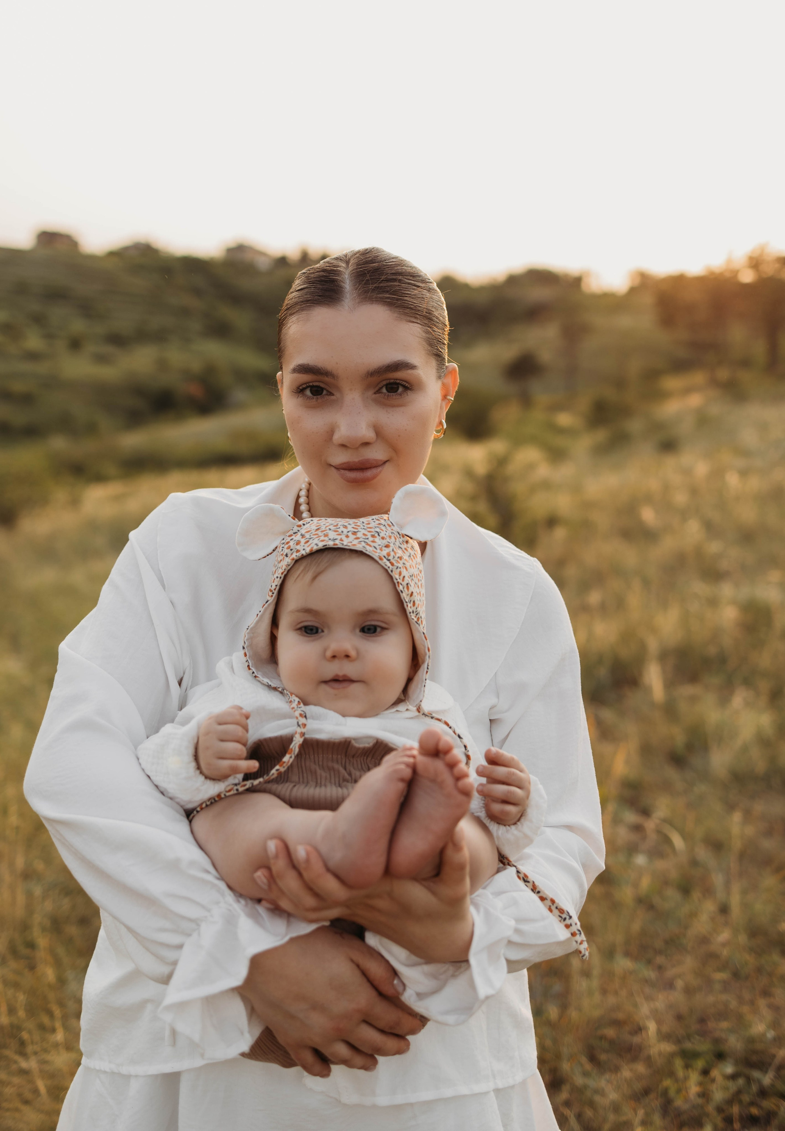 Про маленькую Аглаю и ее маму и папу. Фотограф Алевтина Матешук