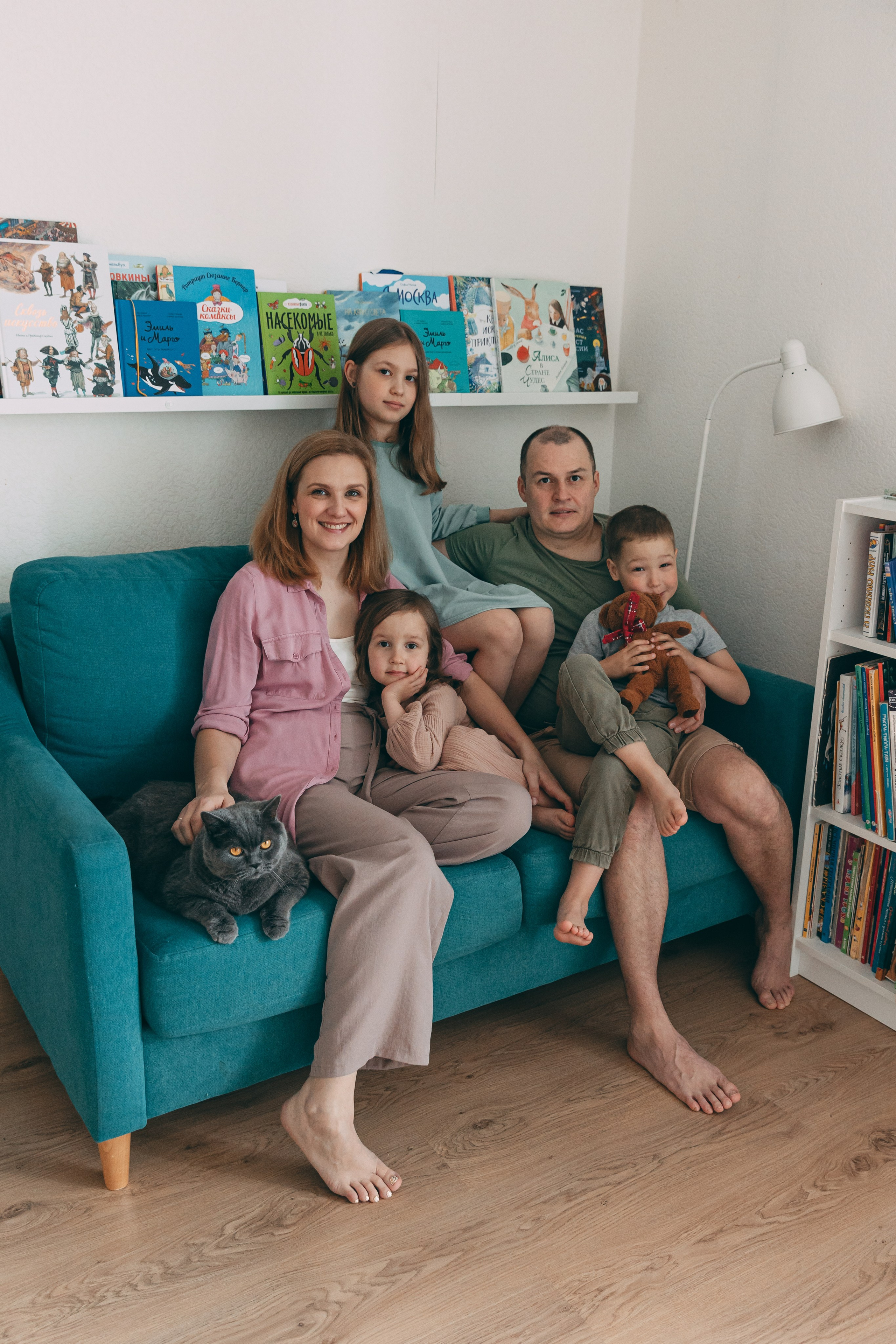 Дома у Вали. Семейный фотограф в Санкт-Петербурге Алиса Мохова