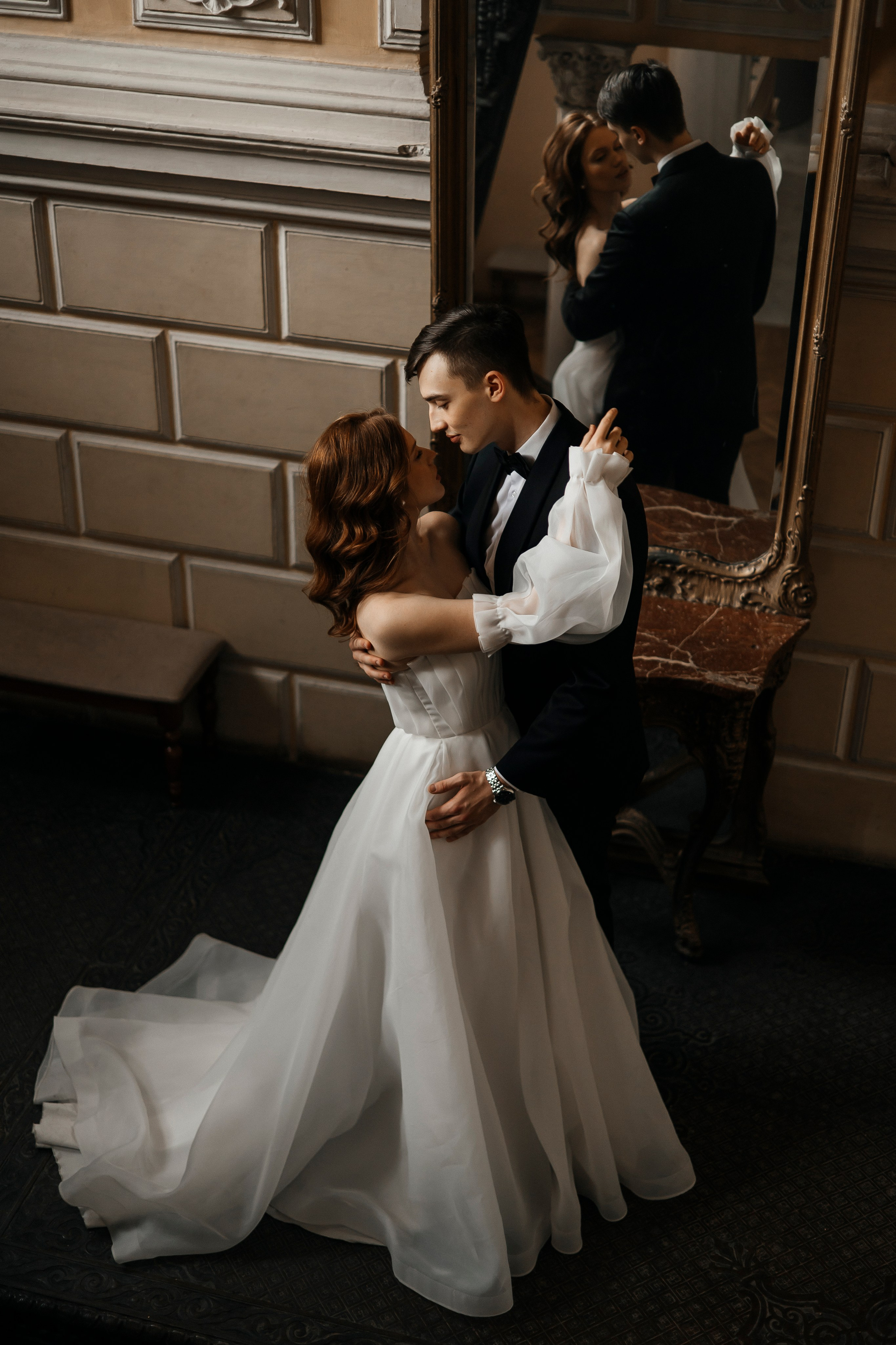 Мария и Александр (съемка в библиотеке). Фотограф в Москве Екатерина Потапова