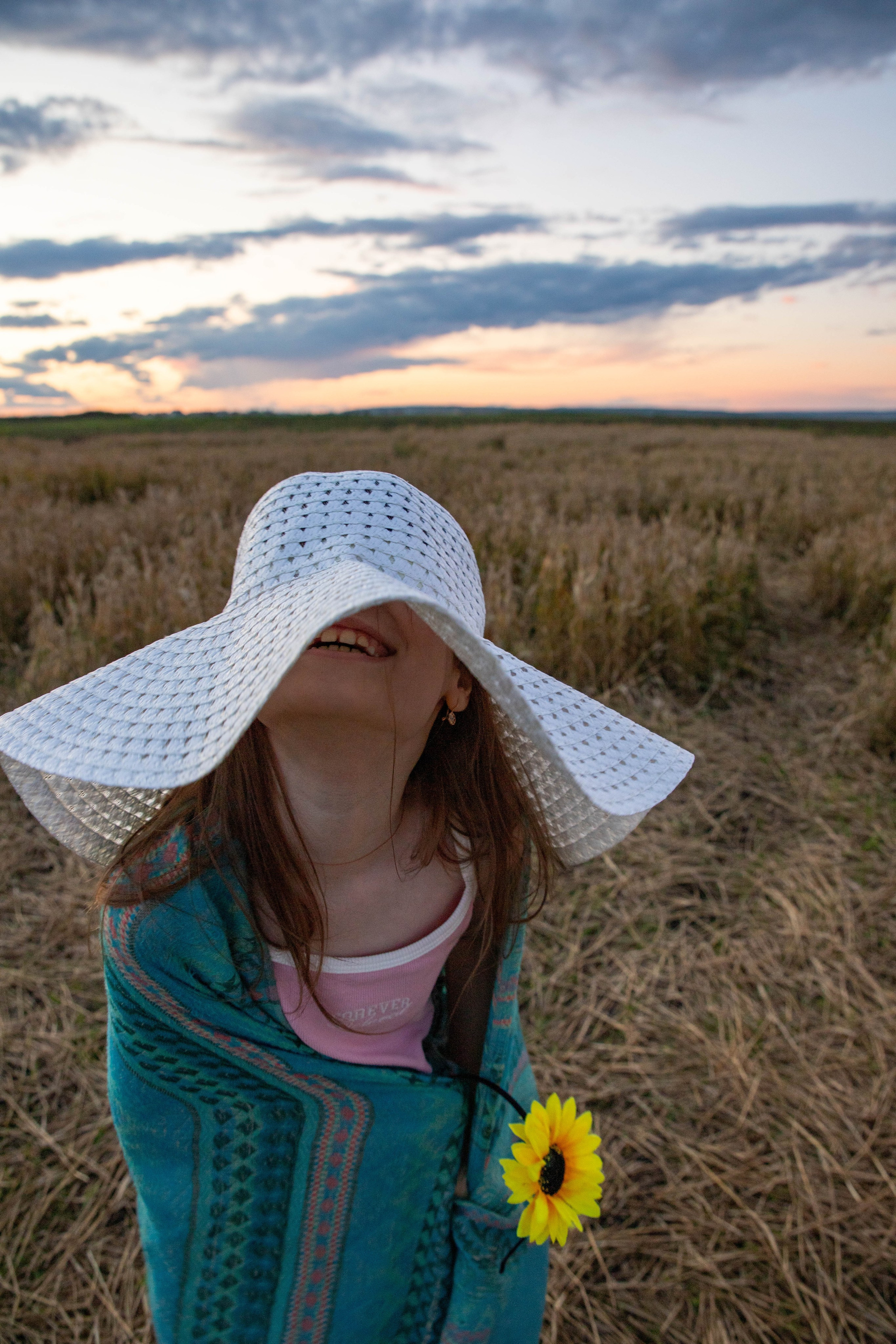 Фотосет в подсолнухах. Алена и Арина. Фотограф Лапочкина Татьяна
