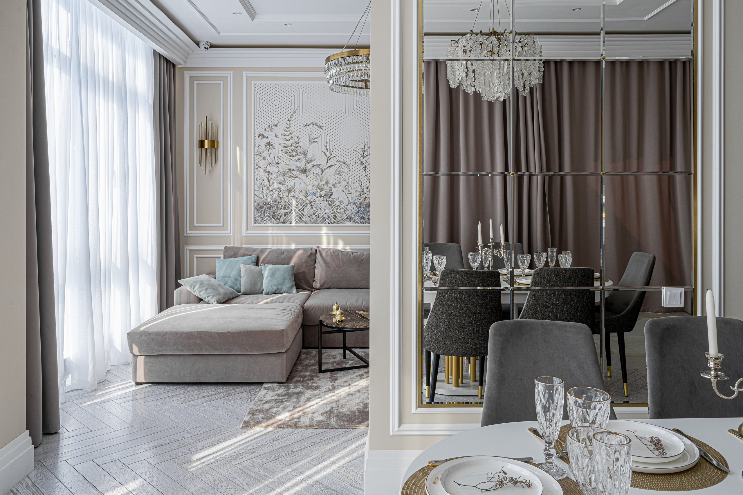 Пентхаус с Бассейном. Интерьерный фотограф Краснодар Денис Педань