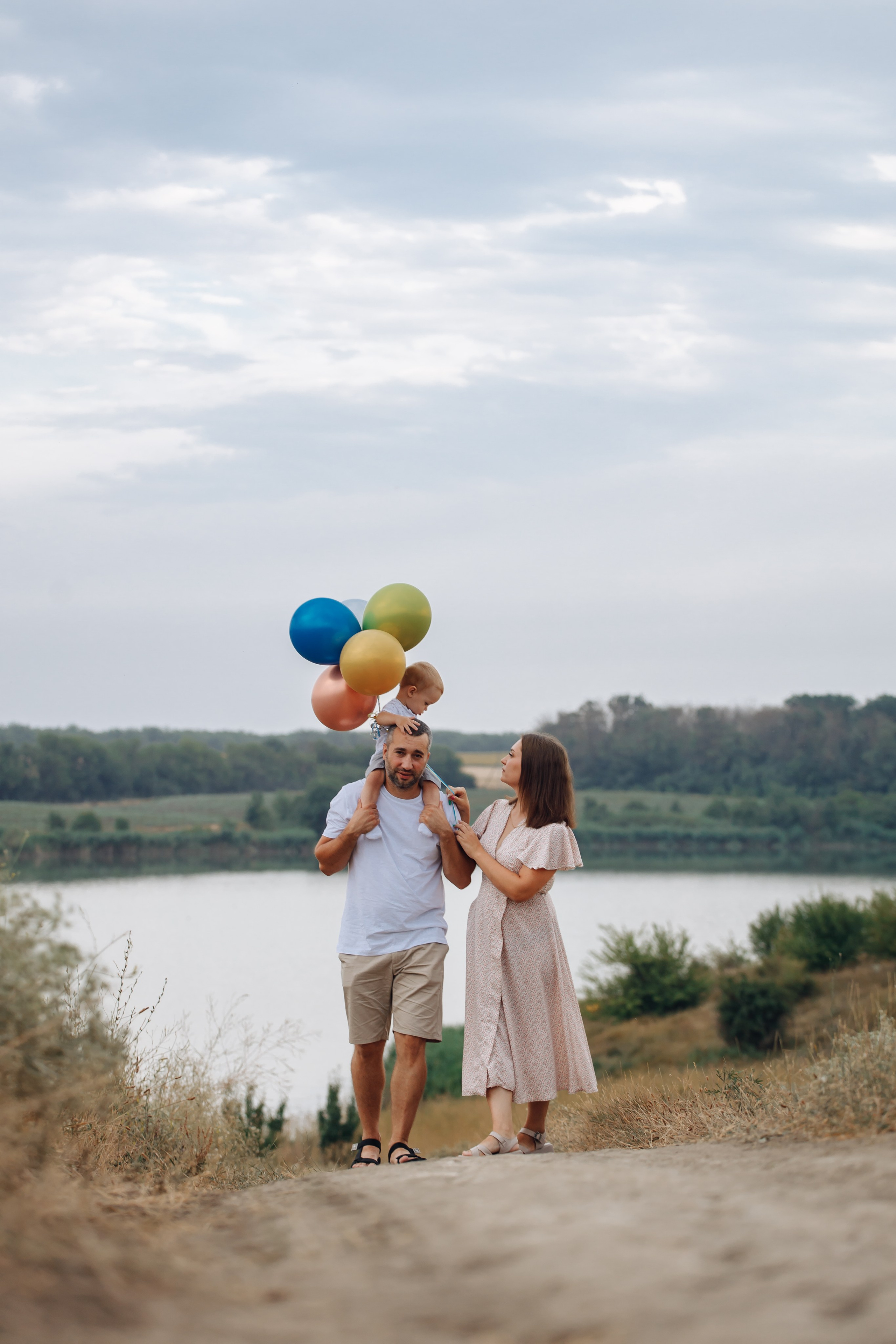 Семейная фотосессия на природе. Свадебный и семейный фотограф в Краснодарском крае Мария Данилкина