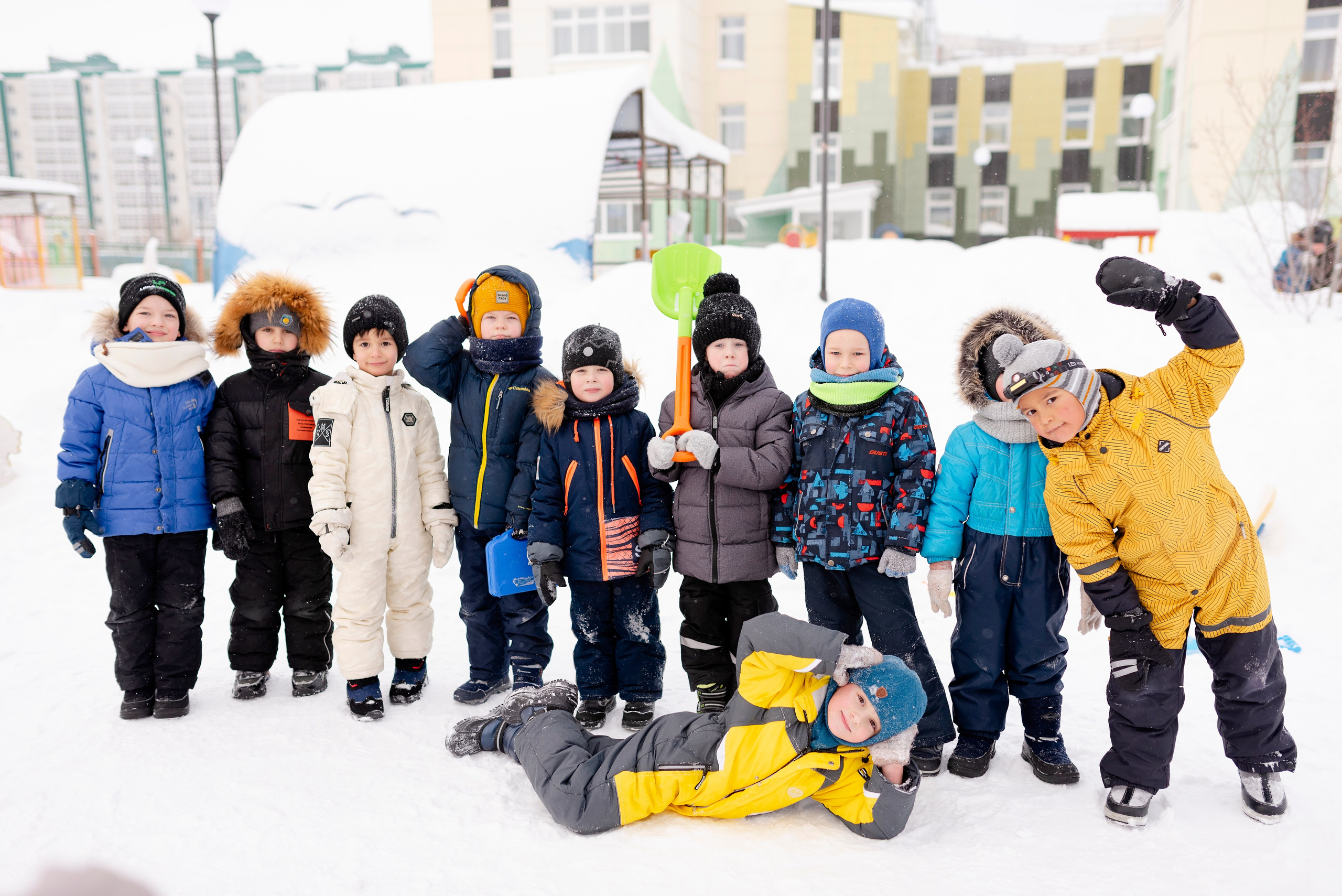 Аленький цветочек. Группа Почемучки, зимняя прогулка. Детский и семейный фотограф в Сургуте и Нефтеюганске Анна Старцева