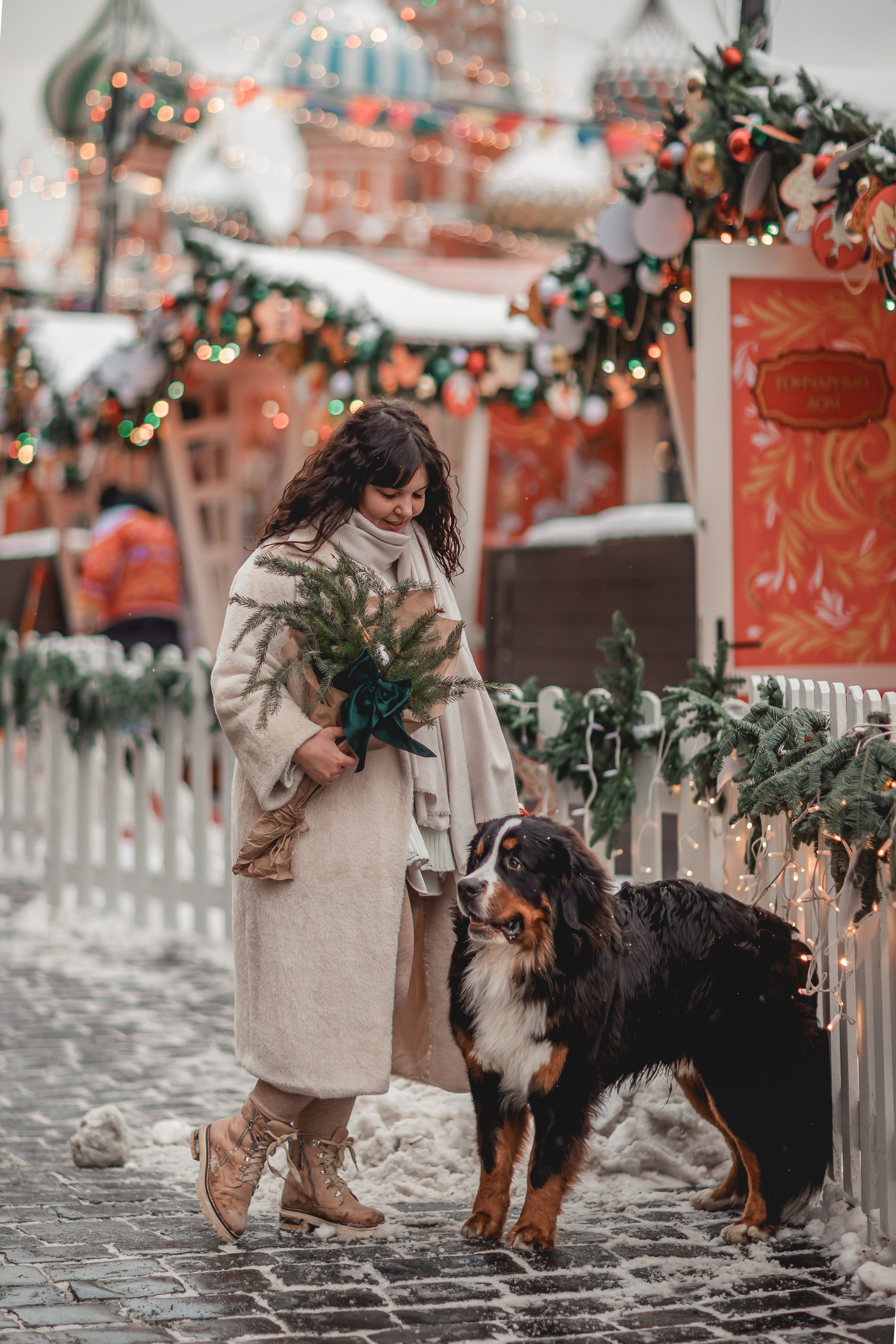 Татьяна и Терри. Семейный фотограф анималист Мария Крючкова