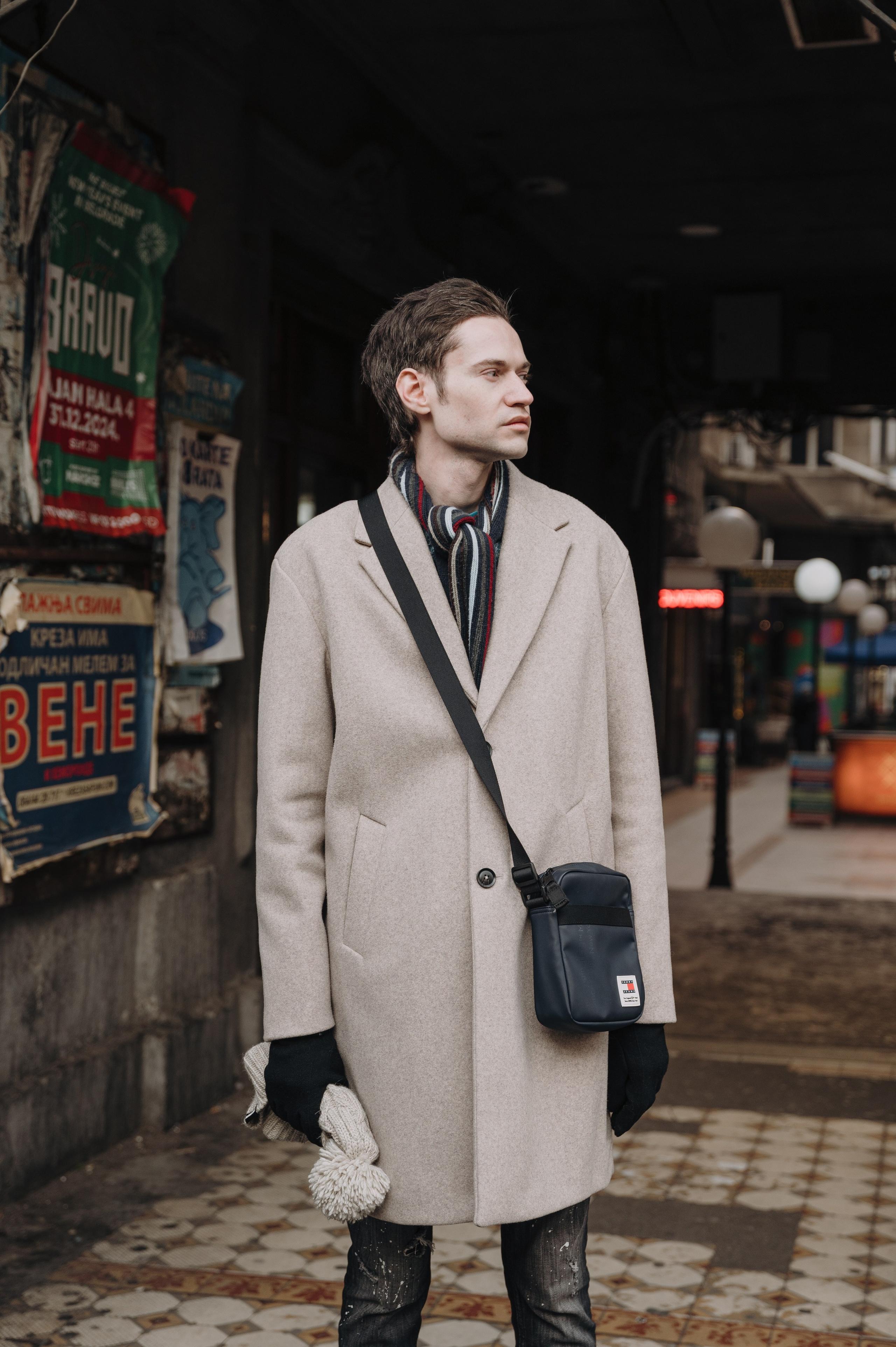 Boris. Winter portraits. Art-photographer Ira Wind