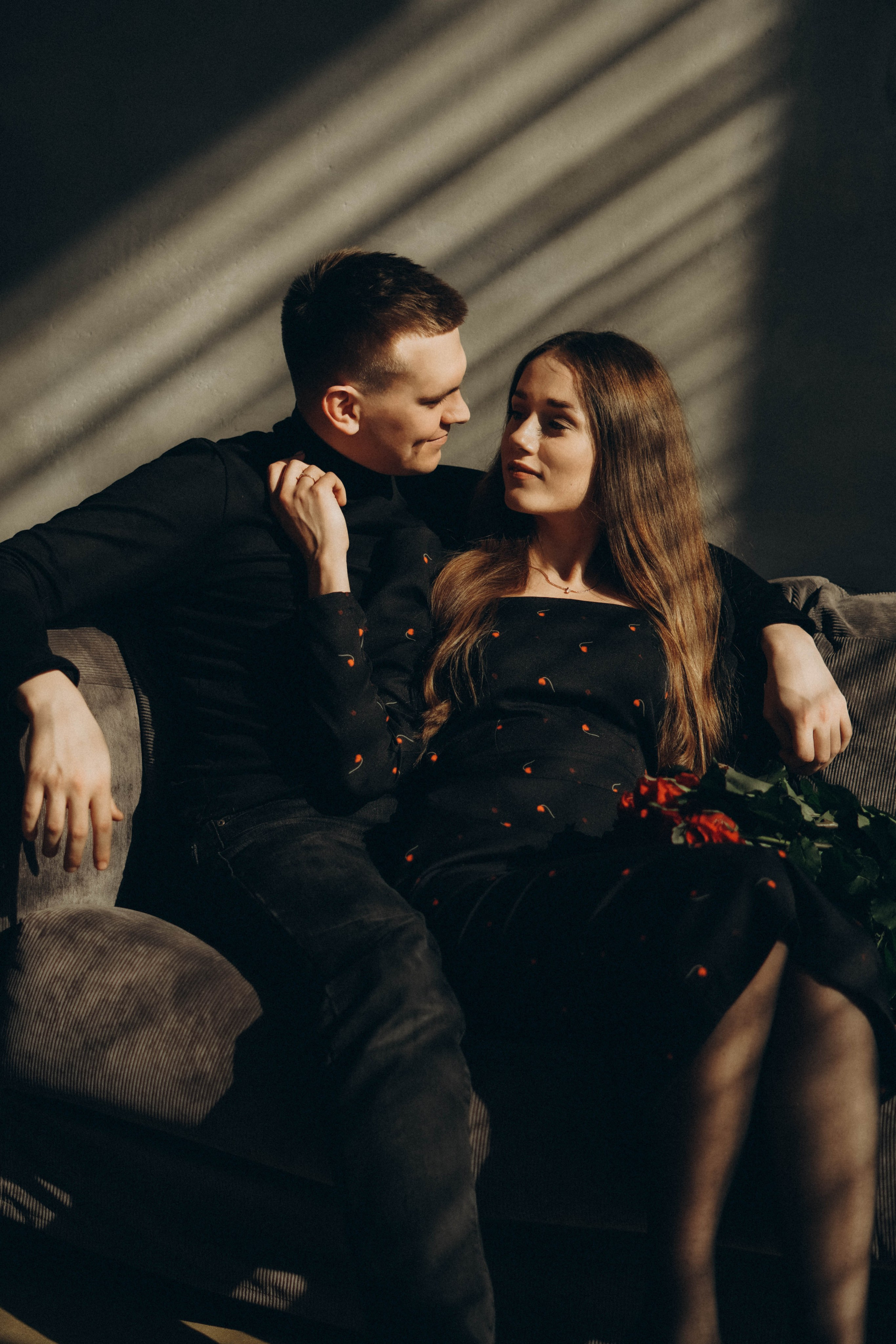 Лавстори в студии. Портретный фотограф Дарья Бахматова | Нижний Новгород