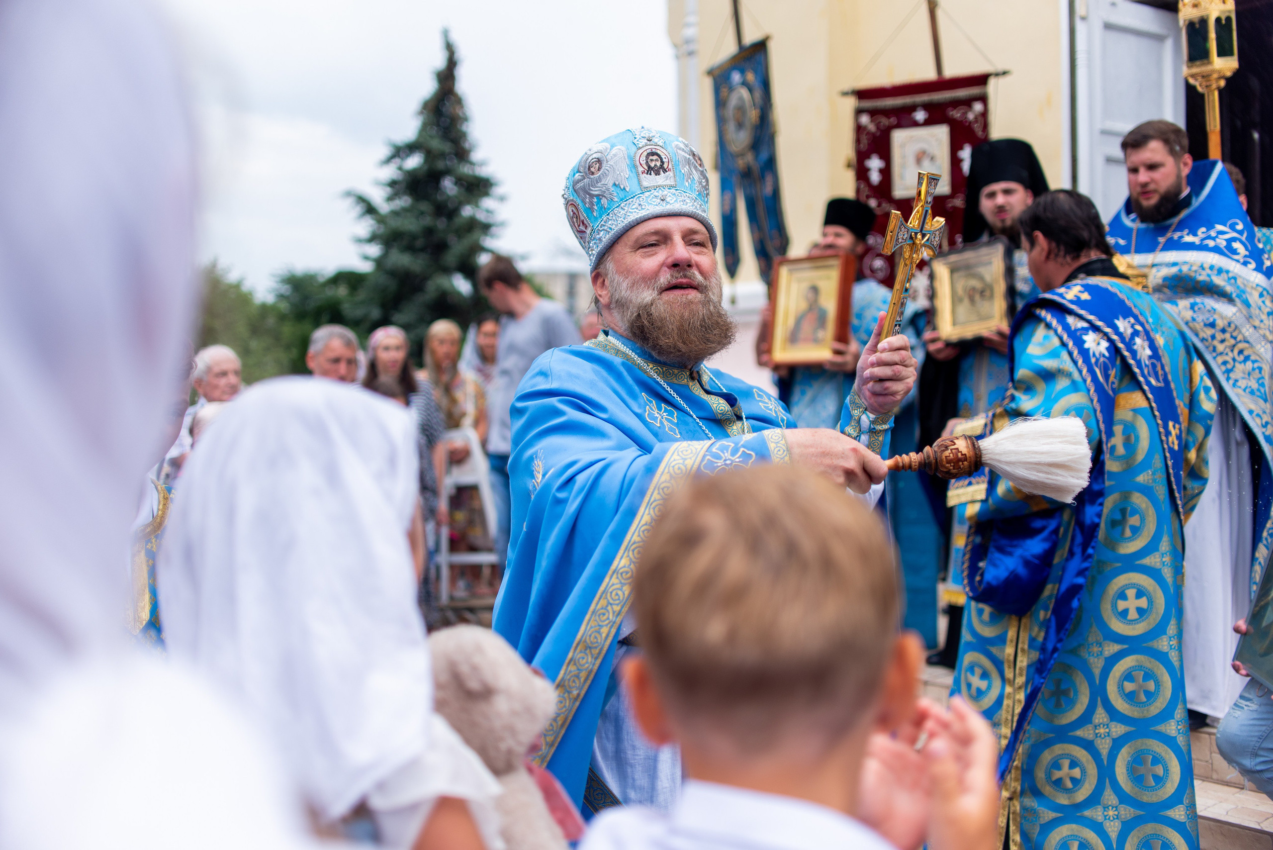 Празднование в честь явления иконы Пресвятой Богородицы в Казани 21.07.2023. Семейный и свадебный фотограф в Феодосии и Коктебеле