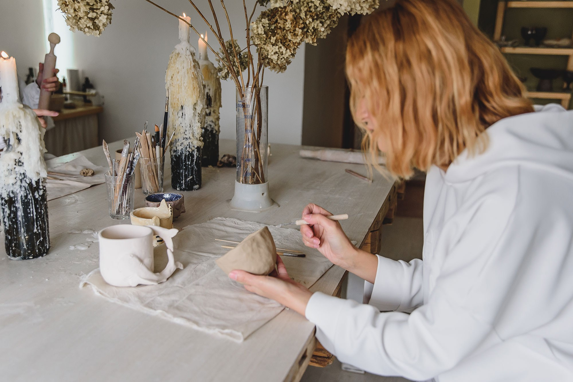 семейная фотосессия в Крыму, семейный фотограф Ольга Юзюк, семейная фотосессия в студии, семейная фотосессия в гончарной, семейная фотосессия лайфстайл, семейный фотограф в крыму